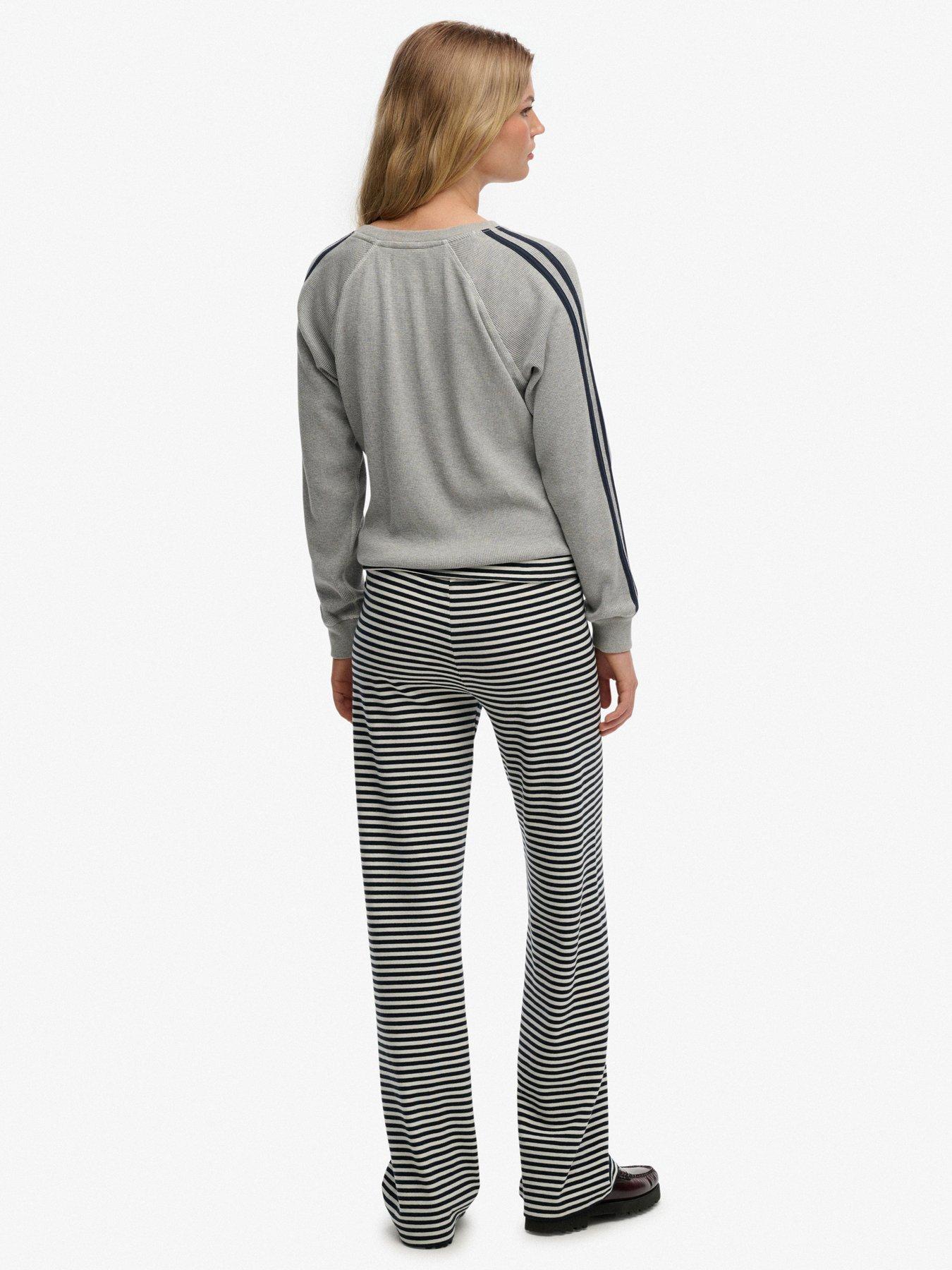 Image 4 of 5 of Superdry Athletic Essentials Fold Over Joggers - Blue