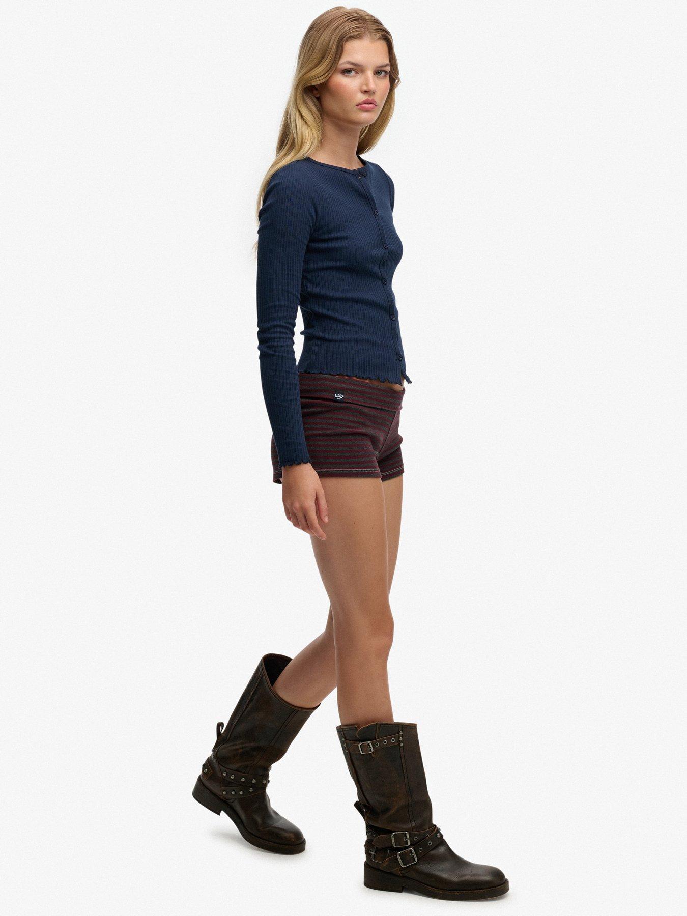 superdry-athletic-essentials-fold-over-short-redoutfit
