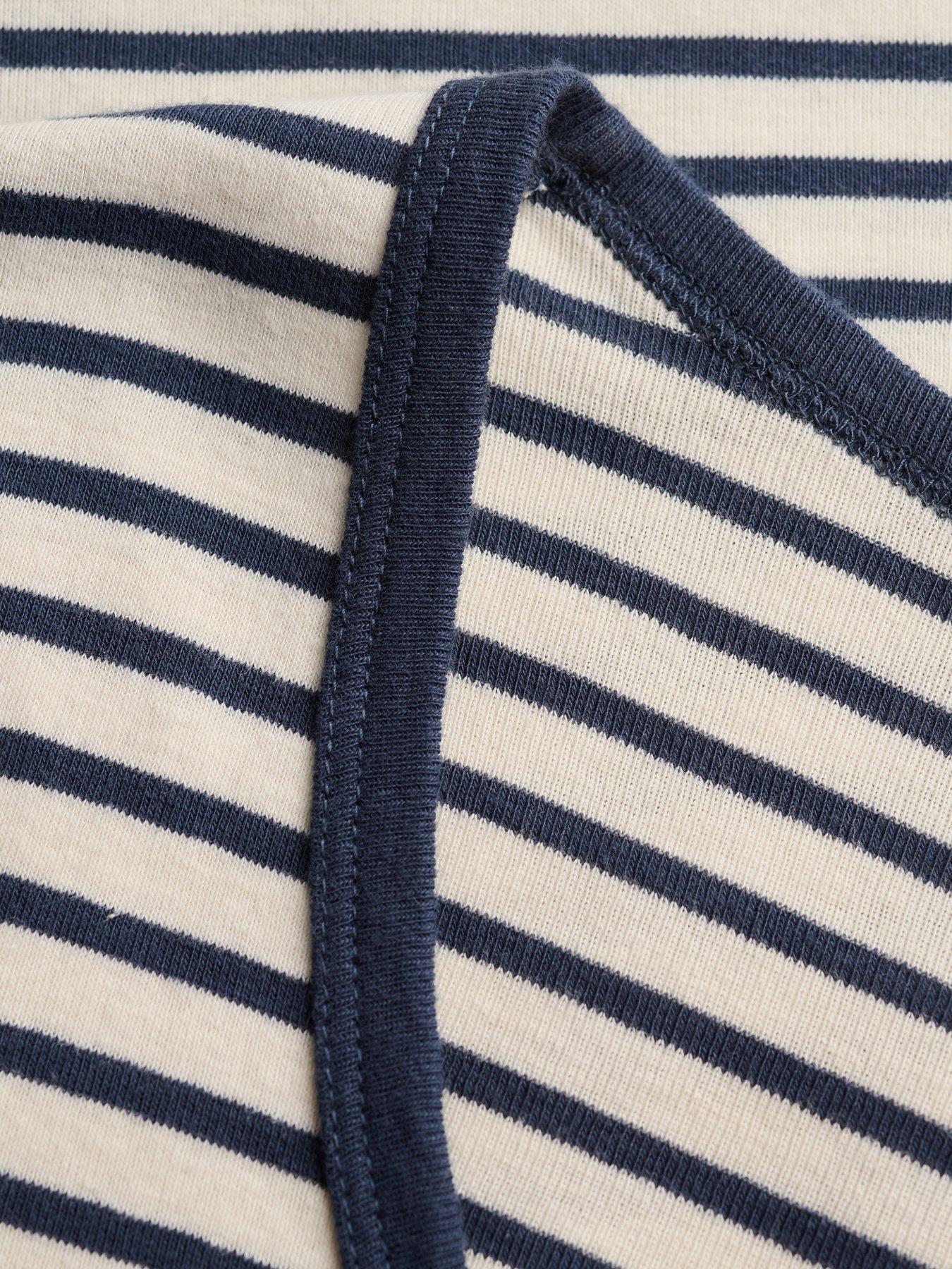 Image 6 of 6 of Superdry Ath Ess Striped Ls Top