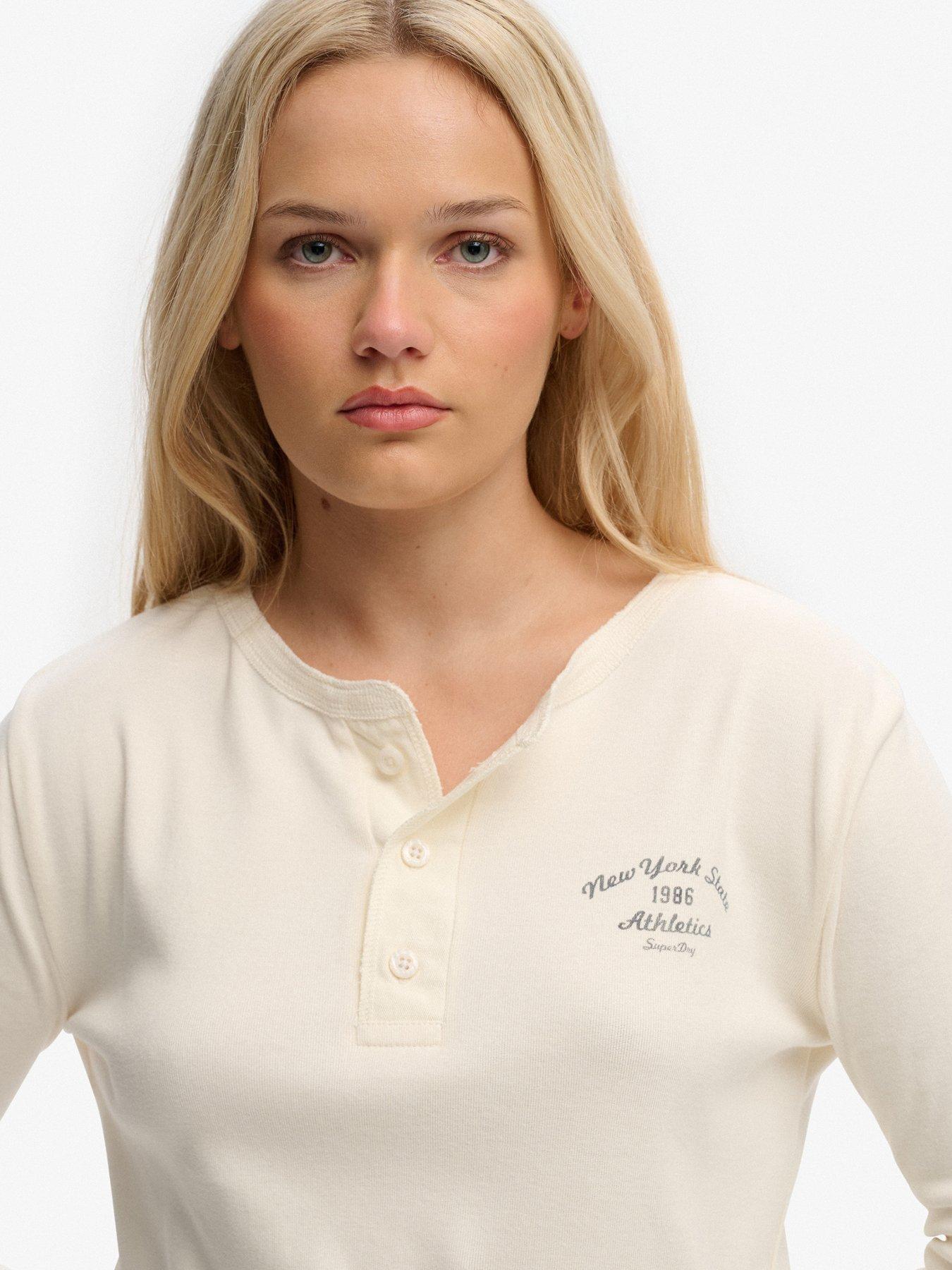 superdry-athletic-essentials-button-down-long-sleeve-top-whiteoutfit