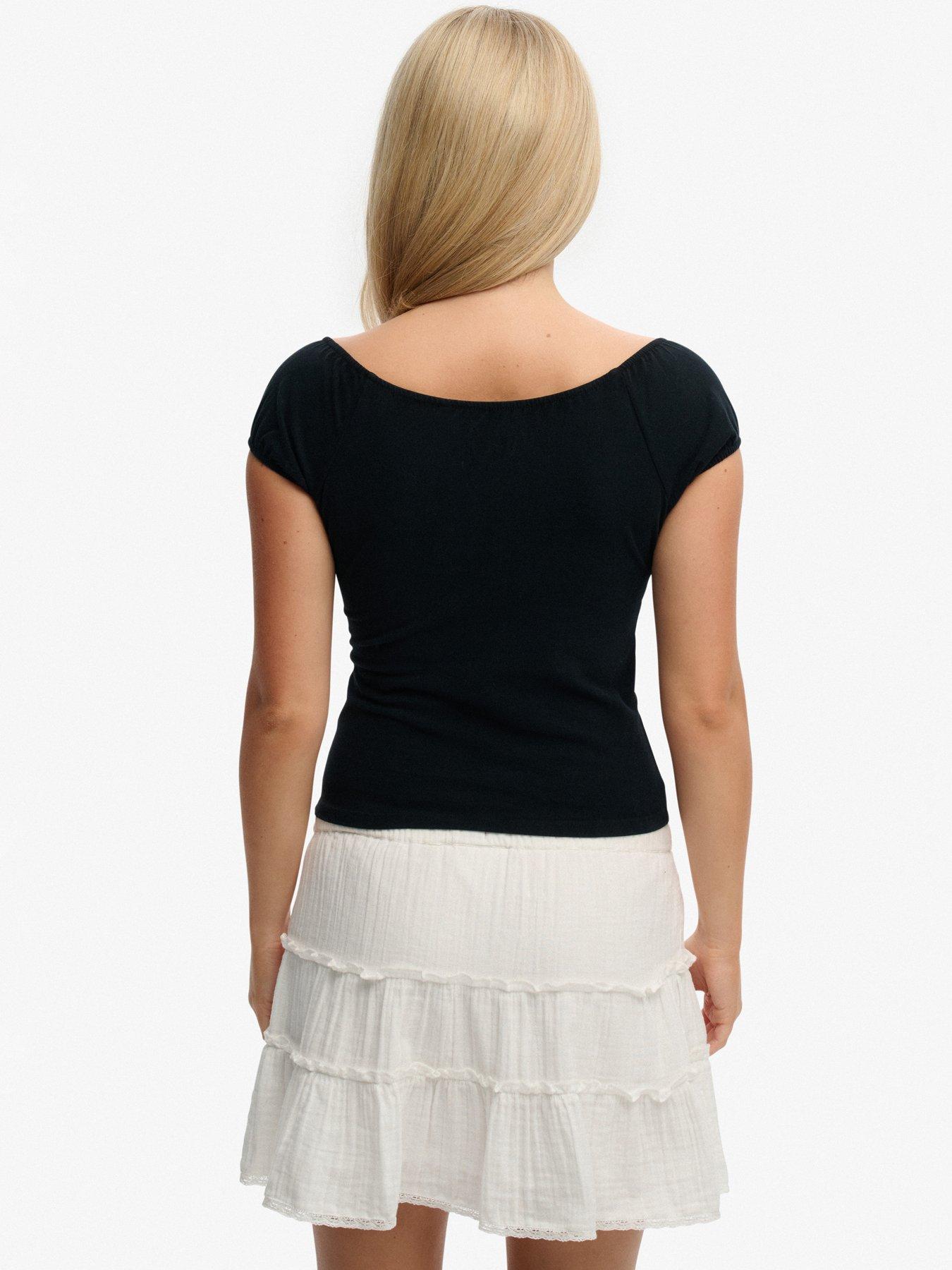 superdry-athletic-essentials-ruched-top-blackstillFront