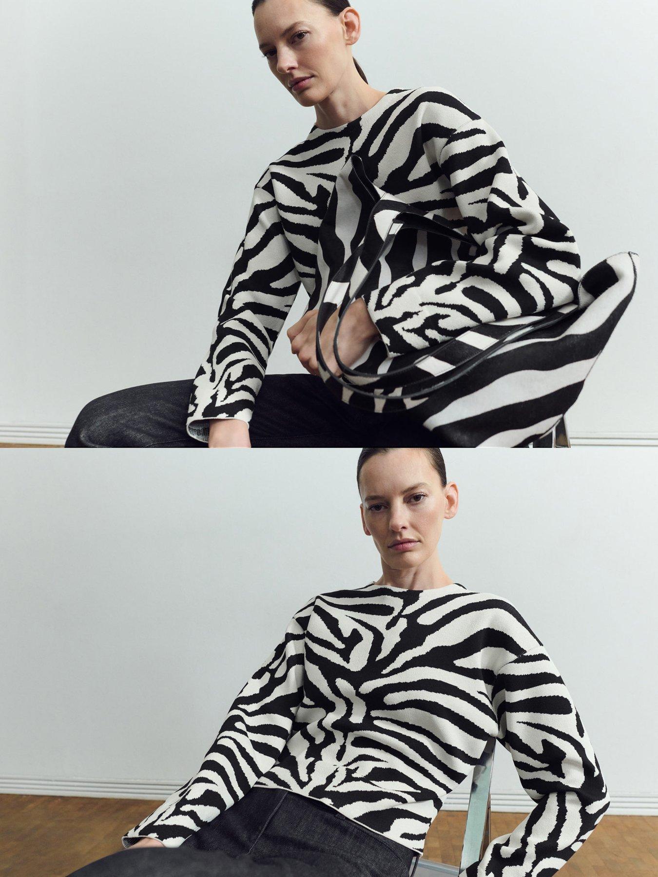 mango-zebra-print-knit-sweater-blackoutfit