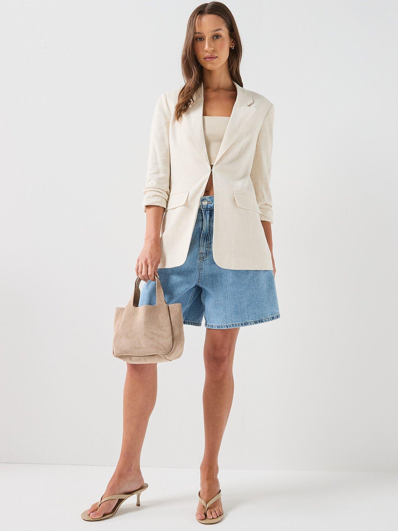Image 5 of 6 of Vero Moda Vmsisse 3/4 Sl Slim Blazer