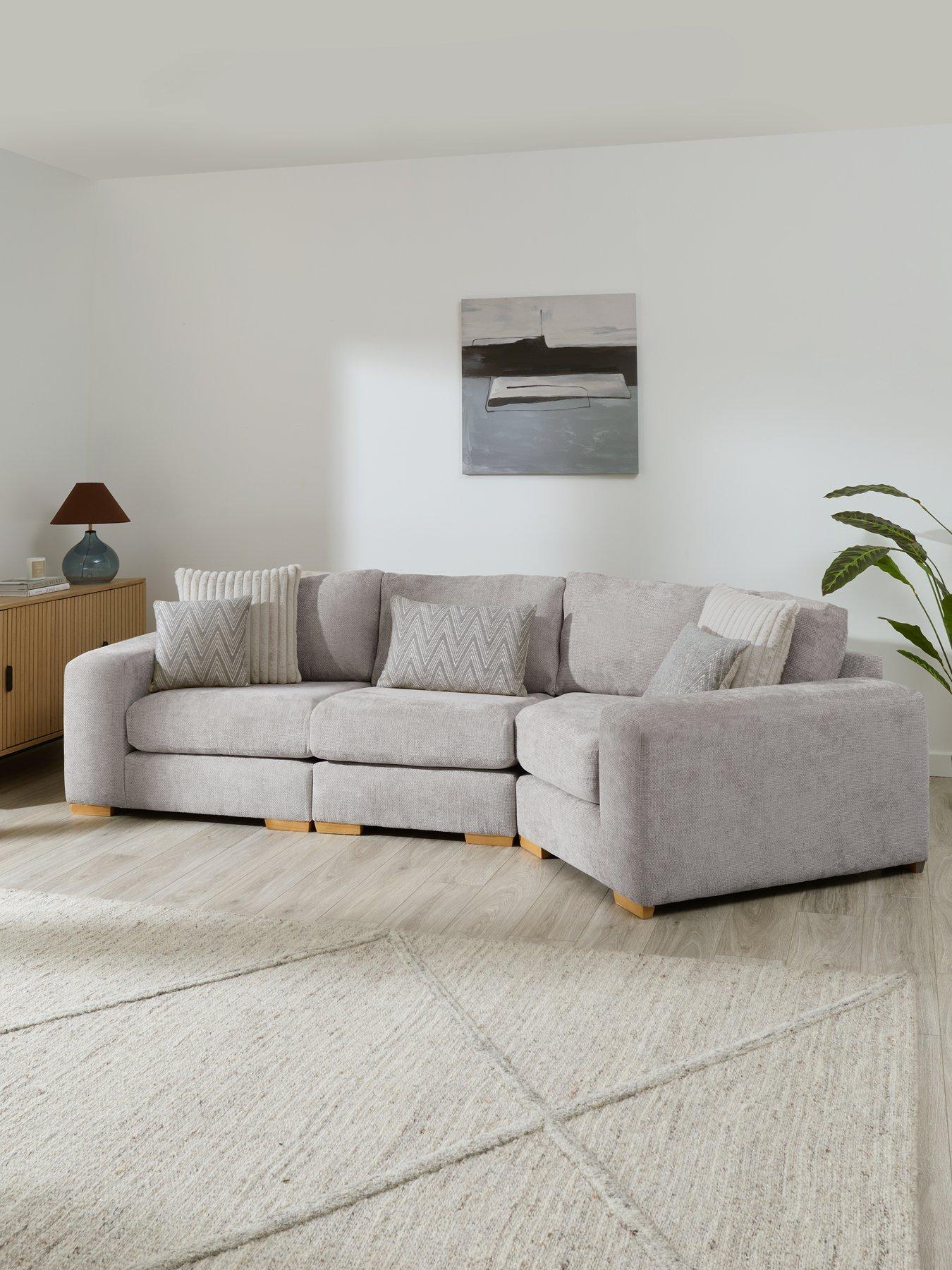 The Very Collection Broadgate Right Hand Cozy Modular Sofa - Made to Order in the UK