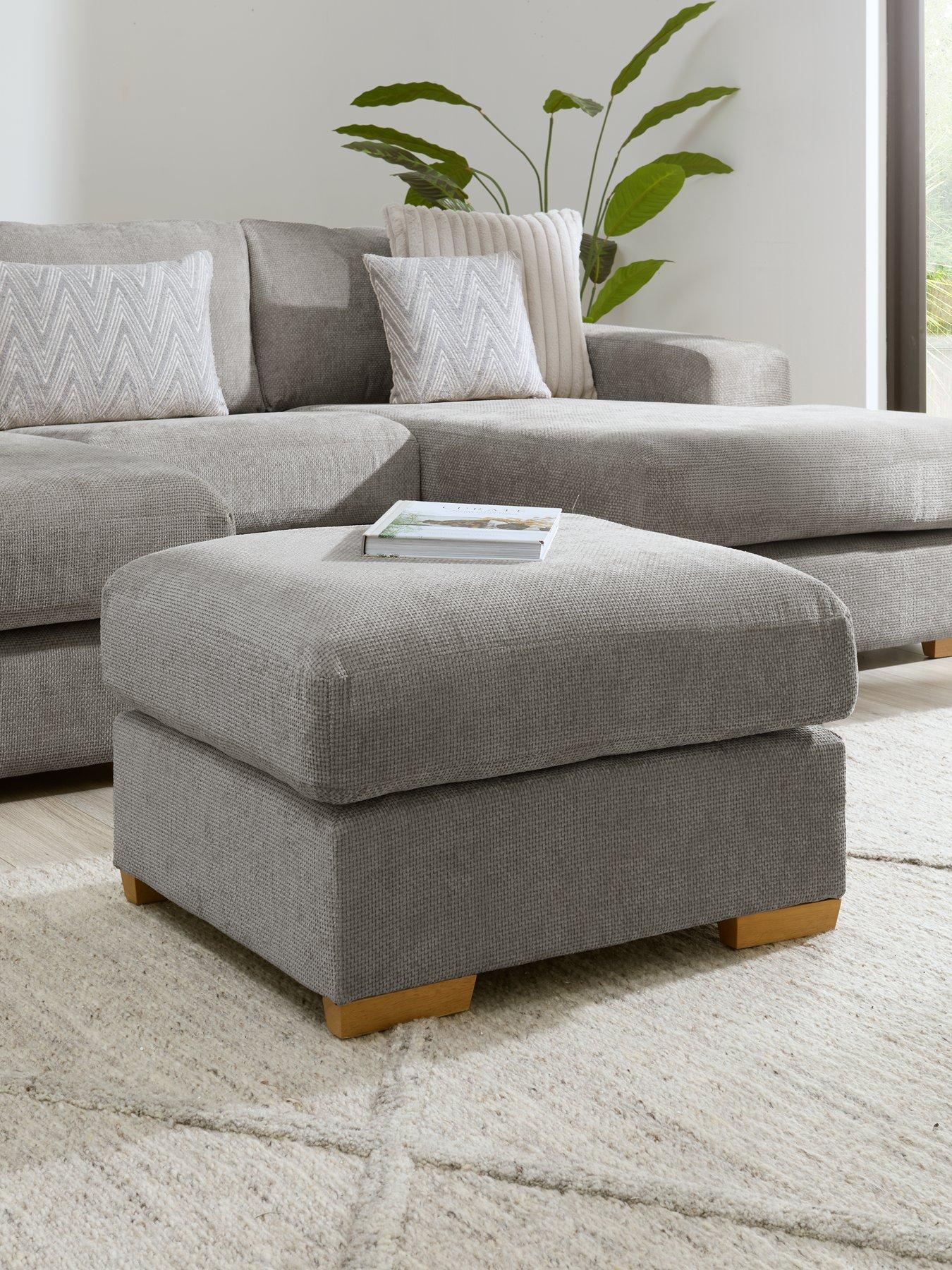 The Very Collection Broadgate Footstool - Made to Order in the UK