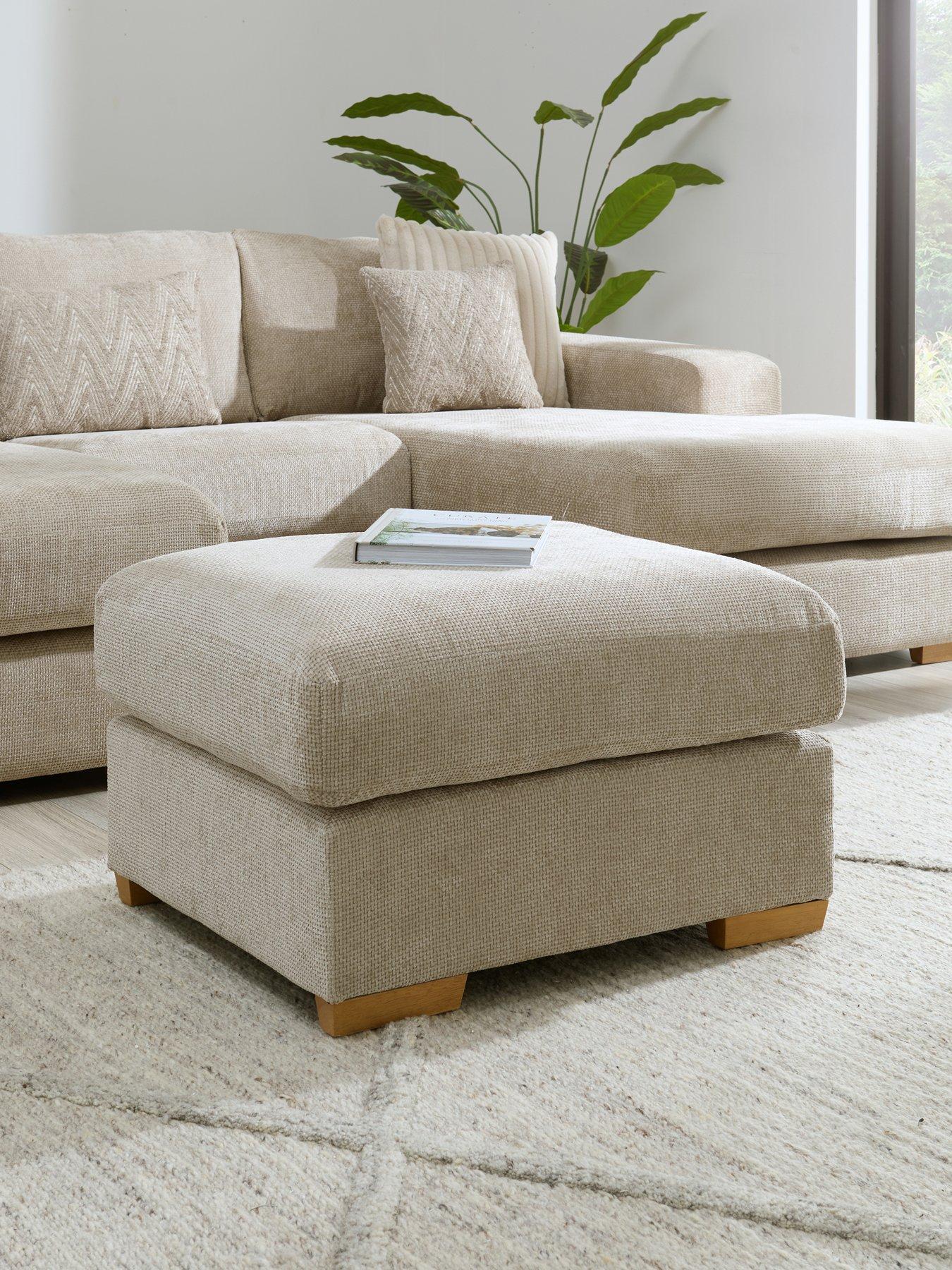 The Very Collection Broadgate Footstool - Made to Order in the UK