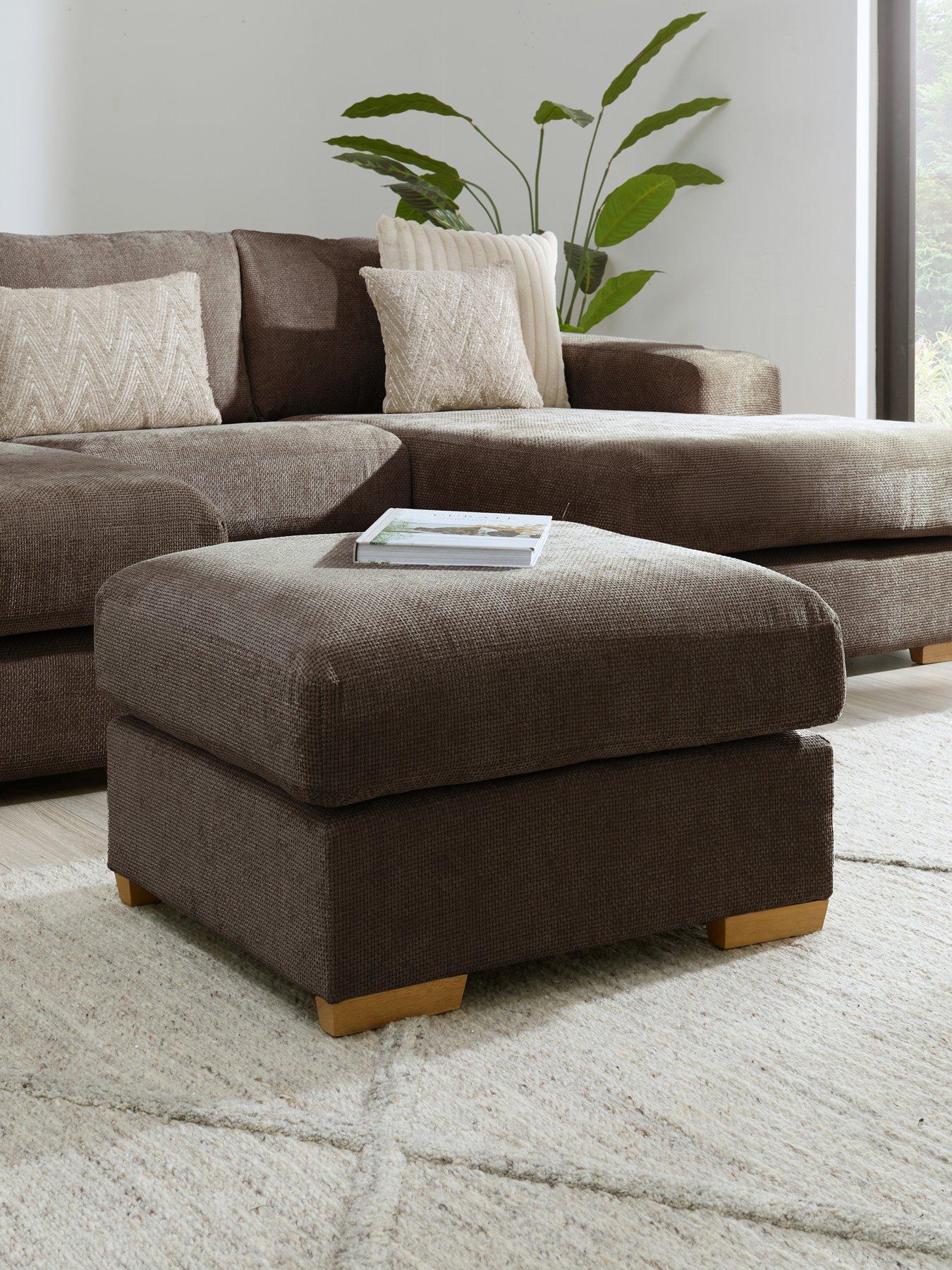The Very Collection Broadgate Footstool - Made to Order in the UK