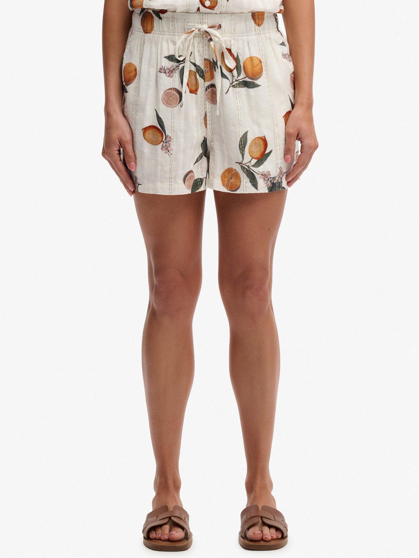 Superdry Cotton Printed Beach Short