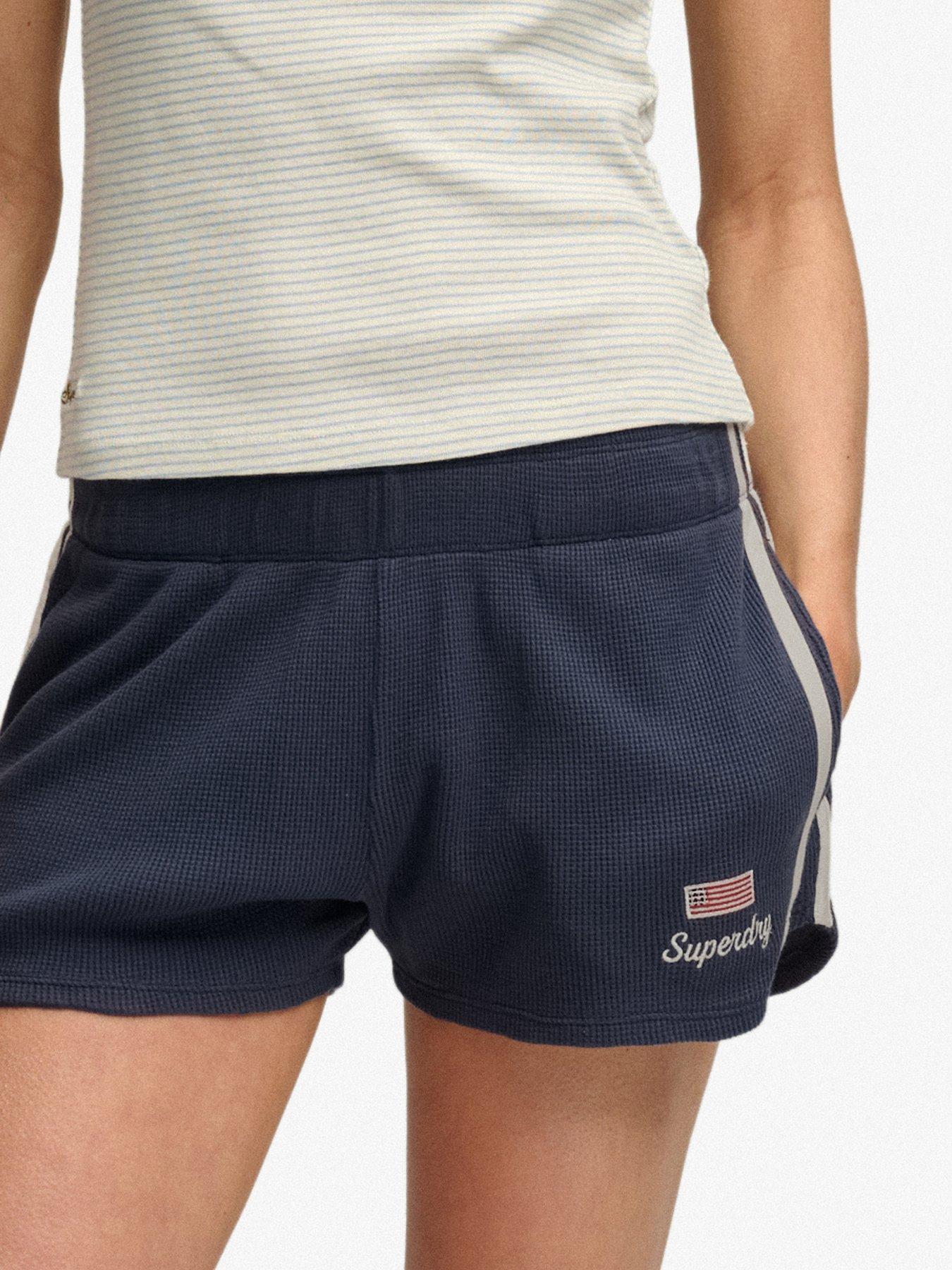 Image 1 of 6 of Superdry Ath Ess Waffle Retro Short