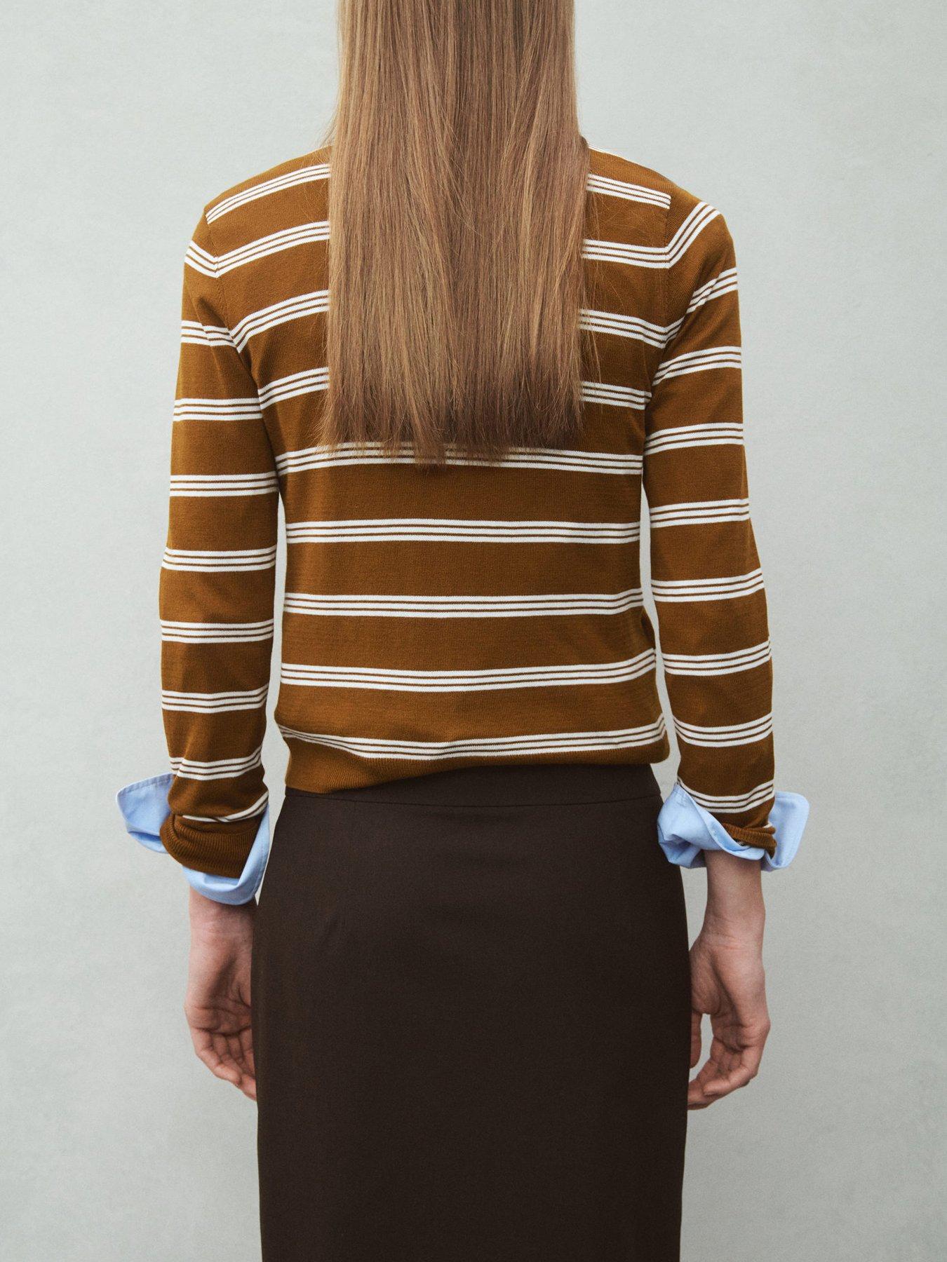 mango-cardigan-with-shirt-collar-brownstillFront
