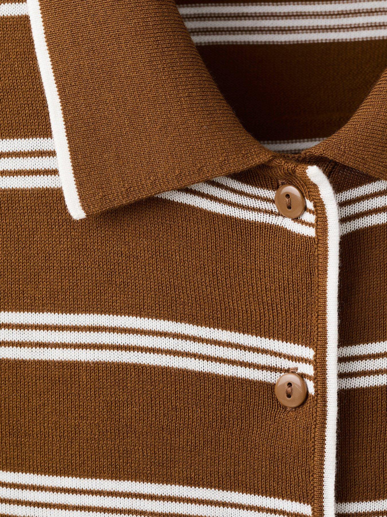 mango-cardigan-with-shirt-collar-brownback