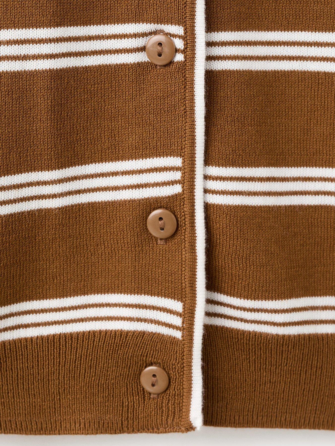 mango-cardigan-with-shirt-collar-brownoutfit