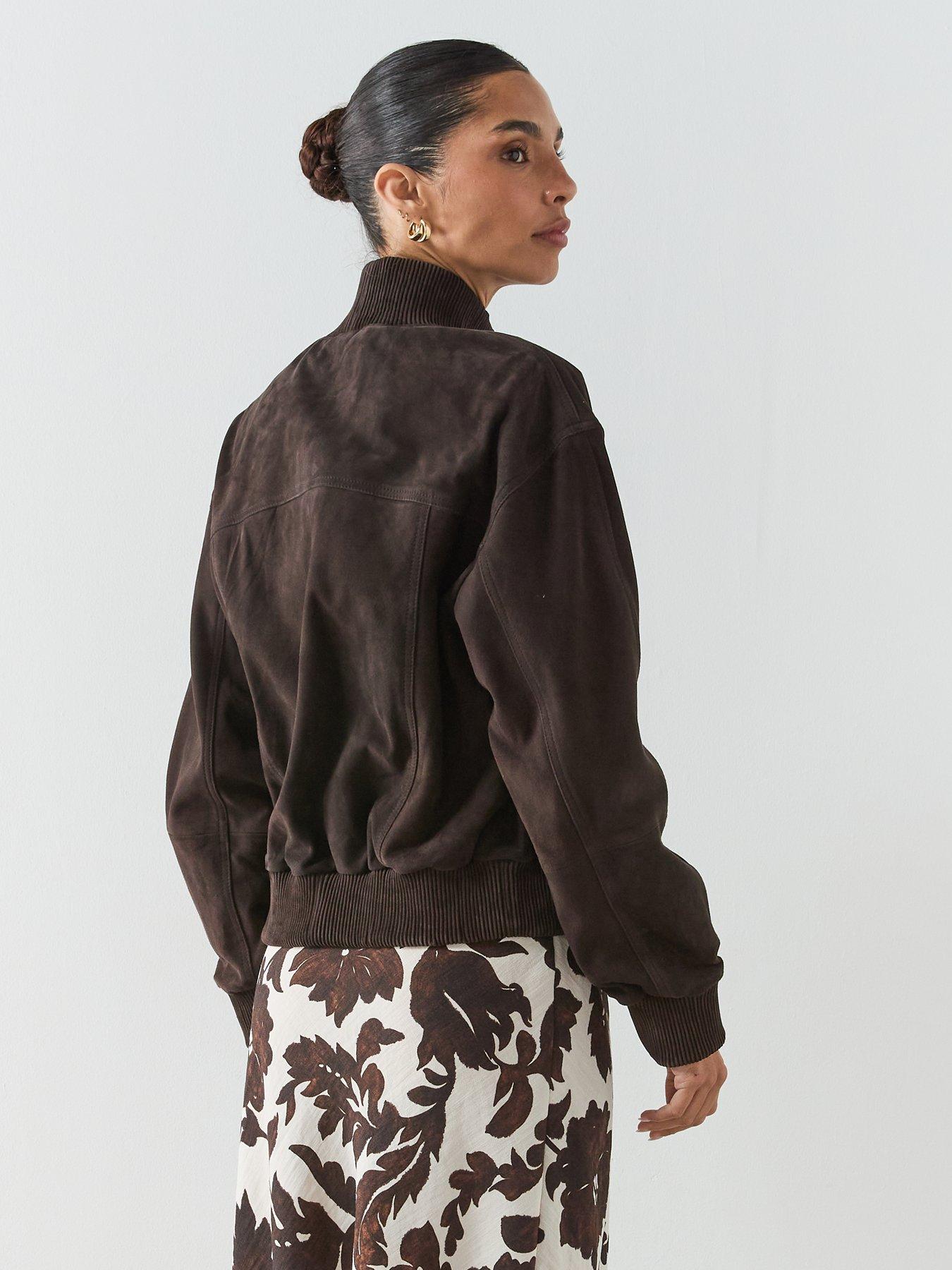 mango-buttoned-suede-jacket-brownstillFront