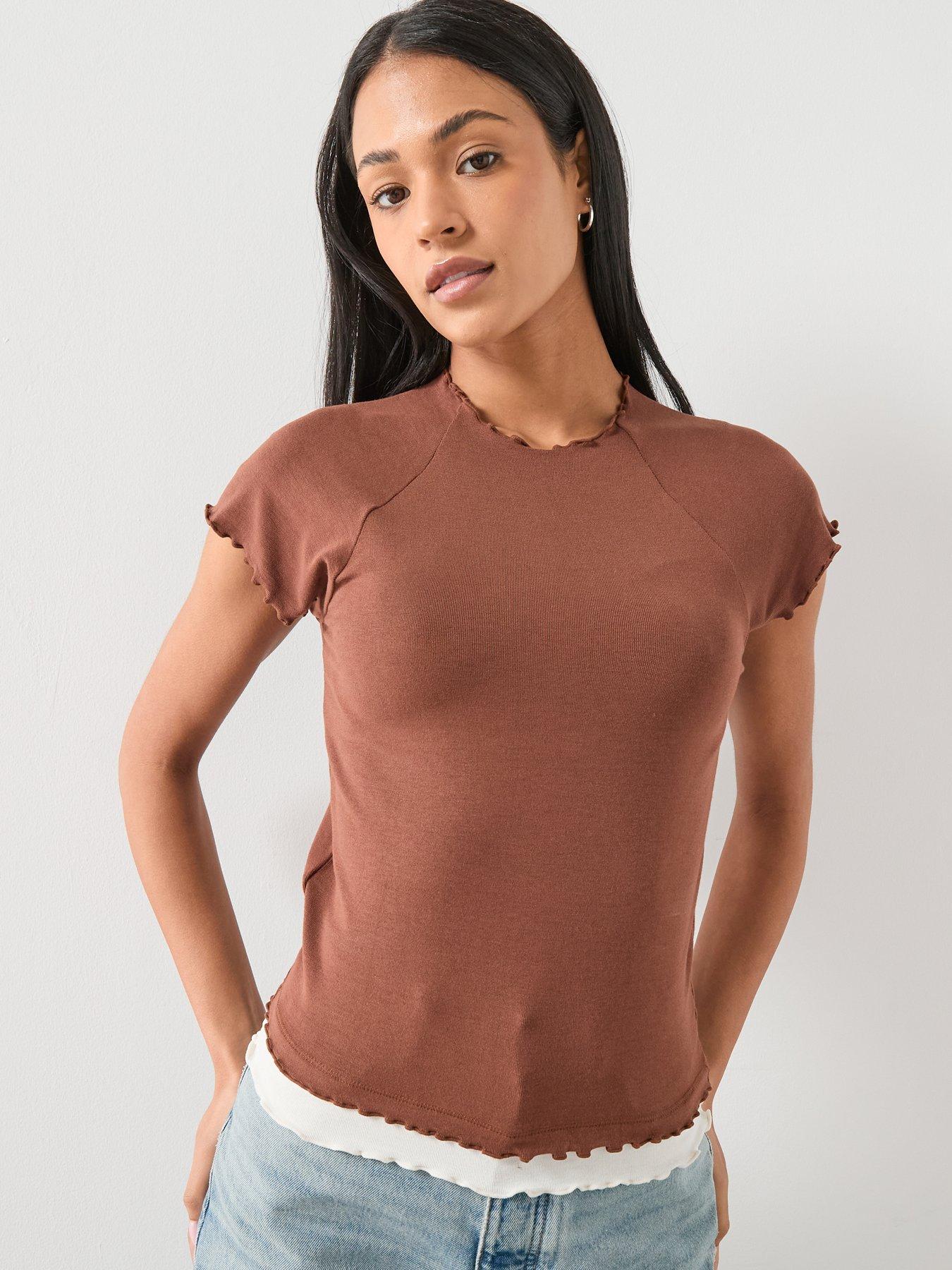 Mango T-shirt Curlita