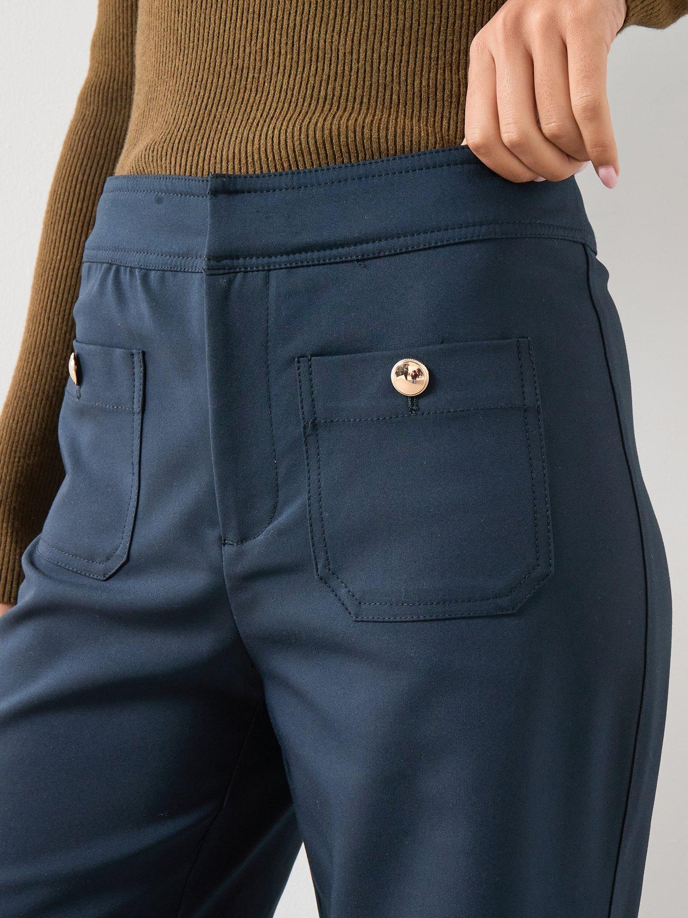 mango-straight-trousers-with-jewel-buttons-navyoutfit