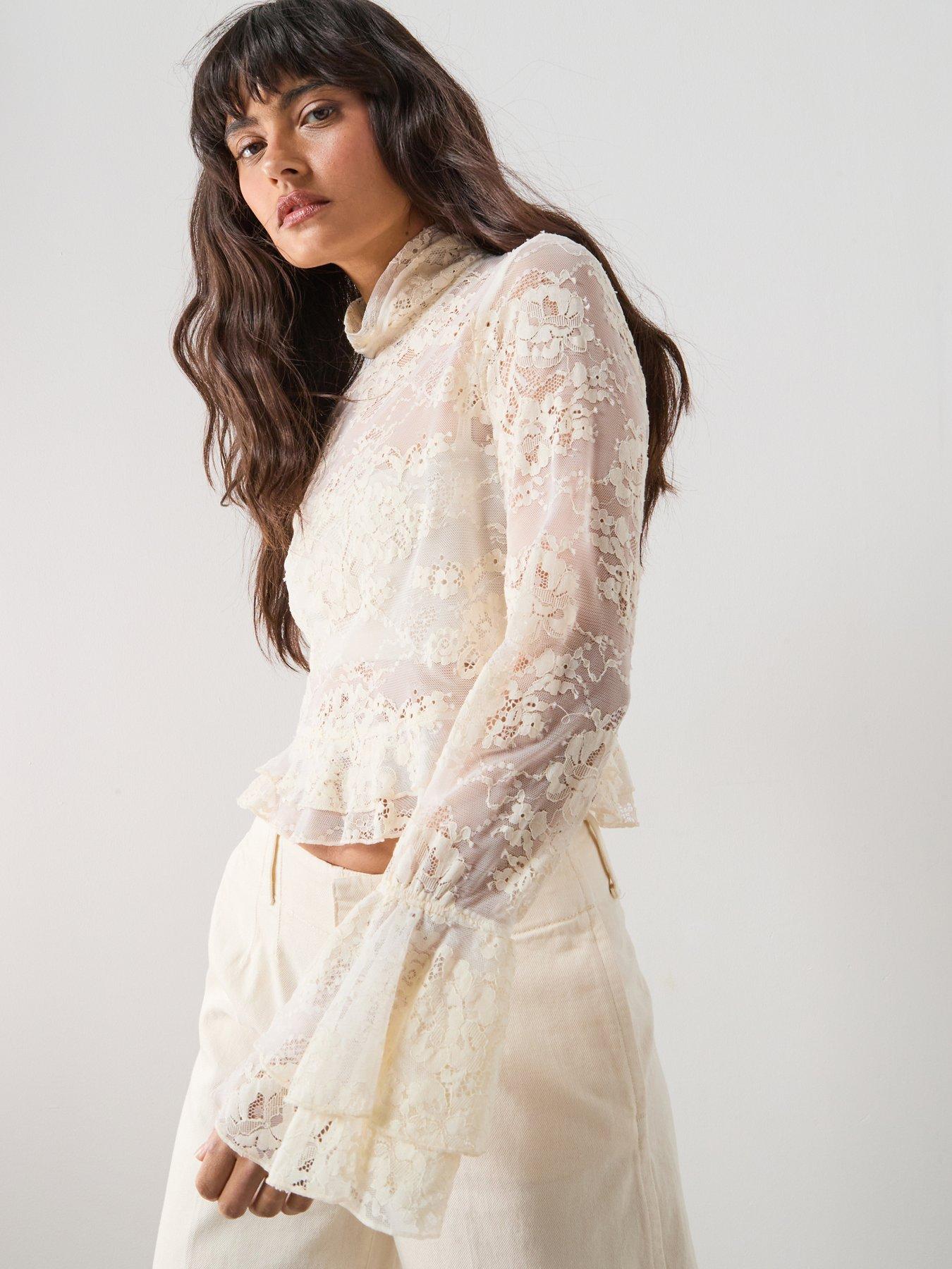 mango-ruffled-embroidered-blouse-beigedetail
