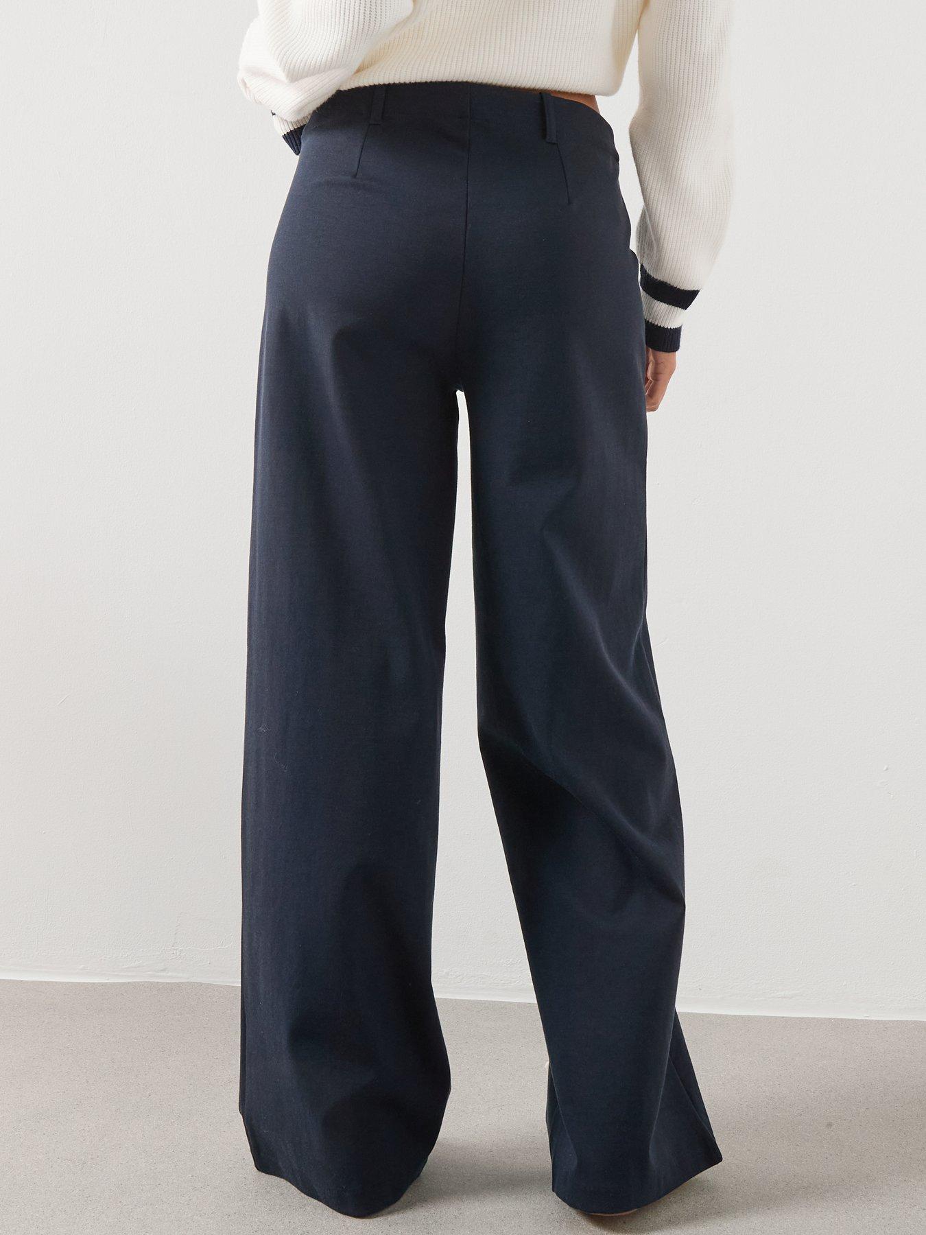 mango-straight-lyocell-trousers-bluestillFront