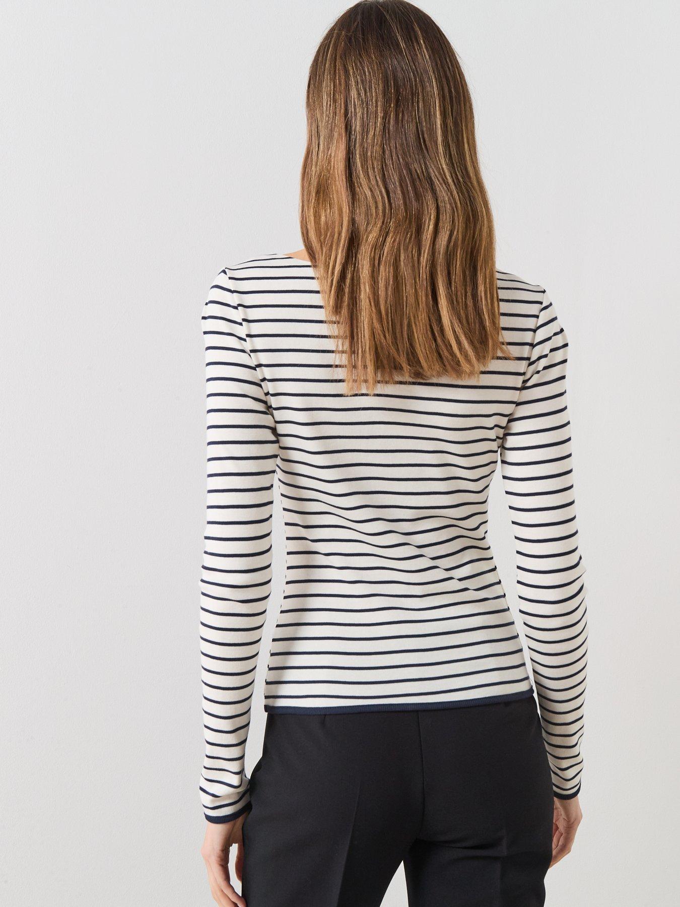 Image 2 of 6 of Mango T-Shirt Porta - Cream