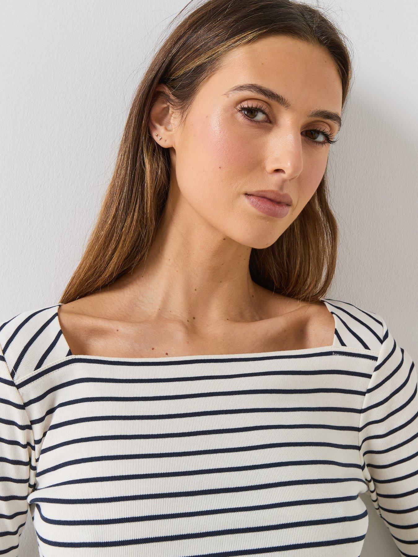 Image 4 of 6 of Mango T-Shirt Porta - Cream