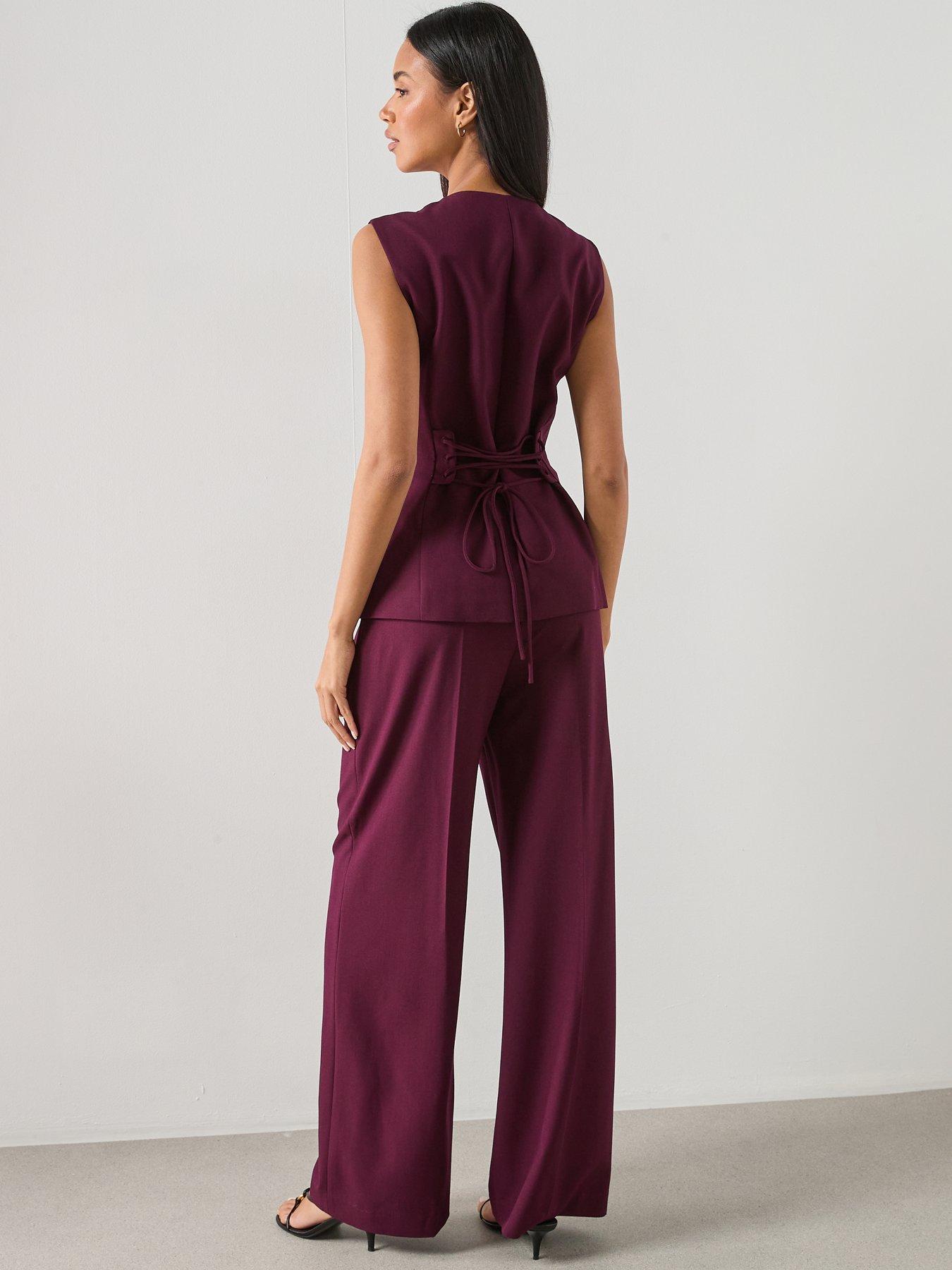 mango-long-suit-style-jumpsuit-plumstillFront