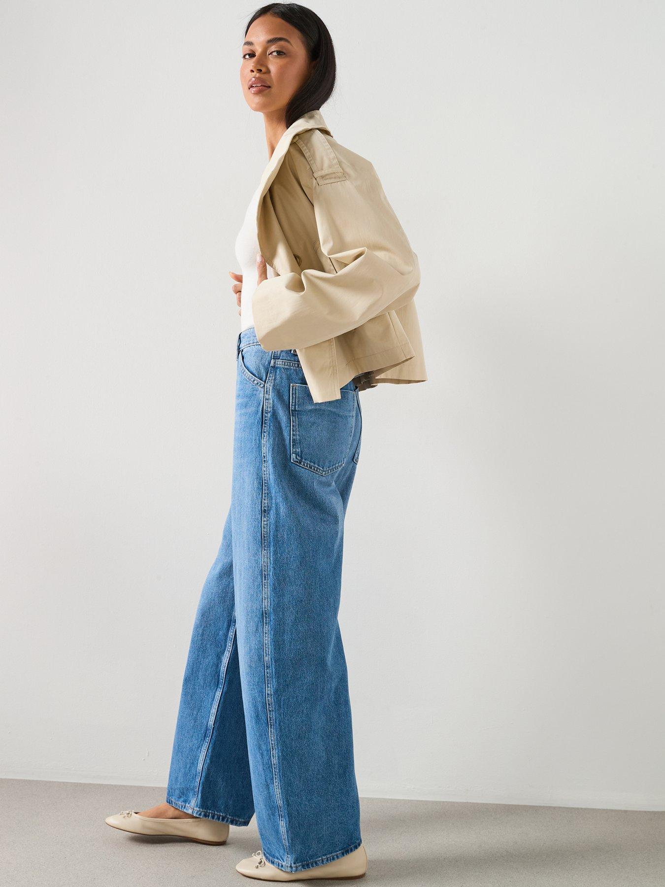 mango-double-breasted-cropped-trench-coat-beigedetail