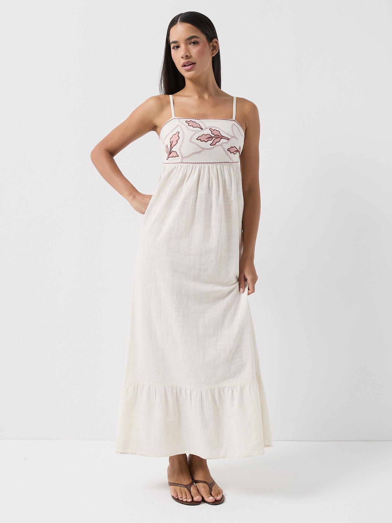 Image 1 of 6 of Vero Moda Jamila Singlet Ankle Length Dress