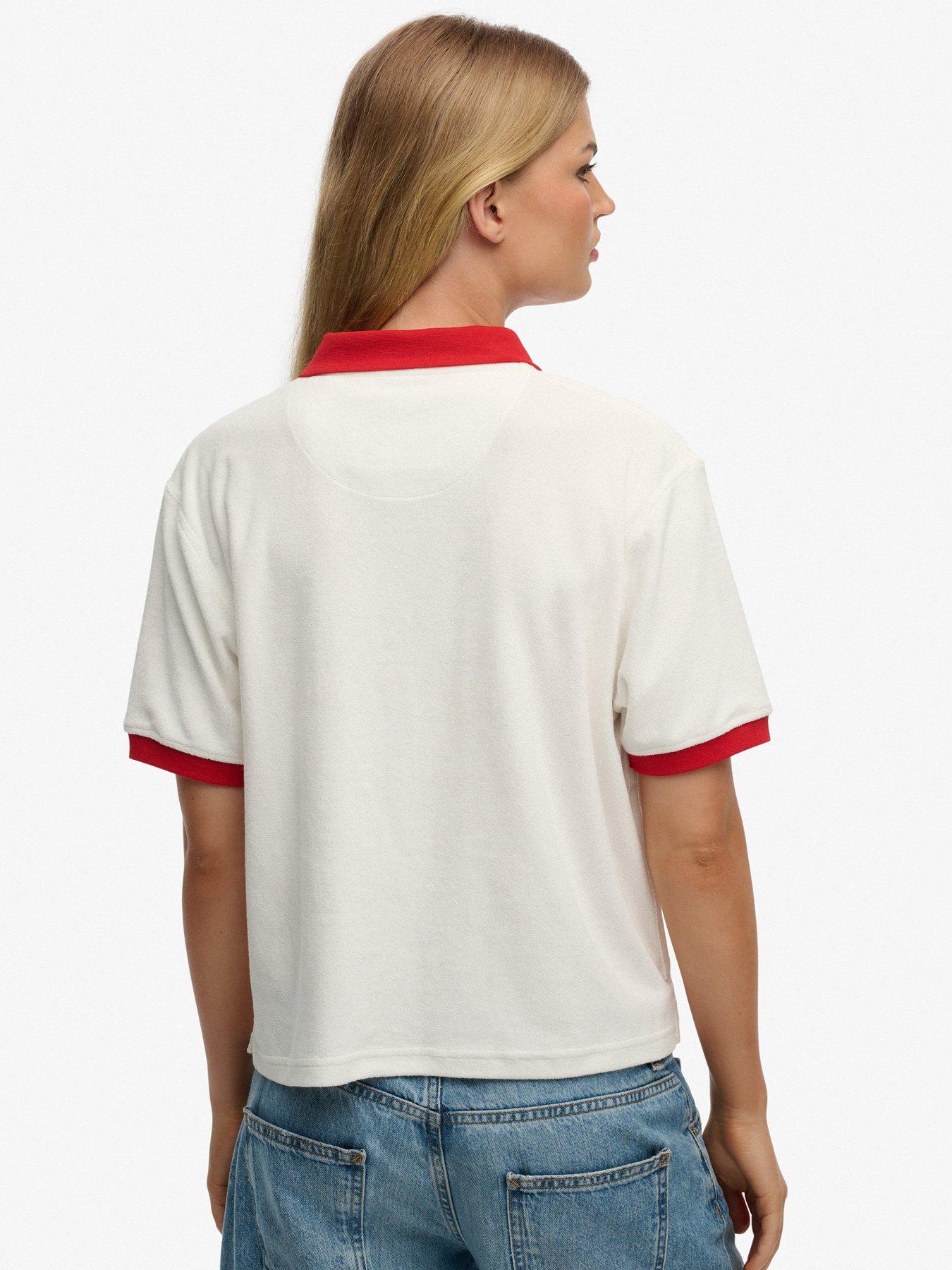 superdry-heritage-terry-polo-top-creamstillFront