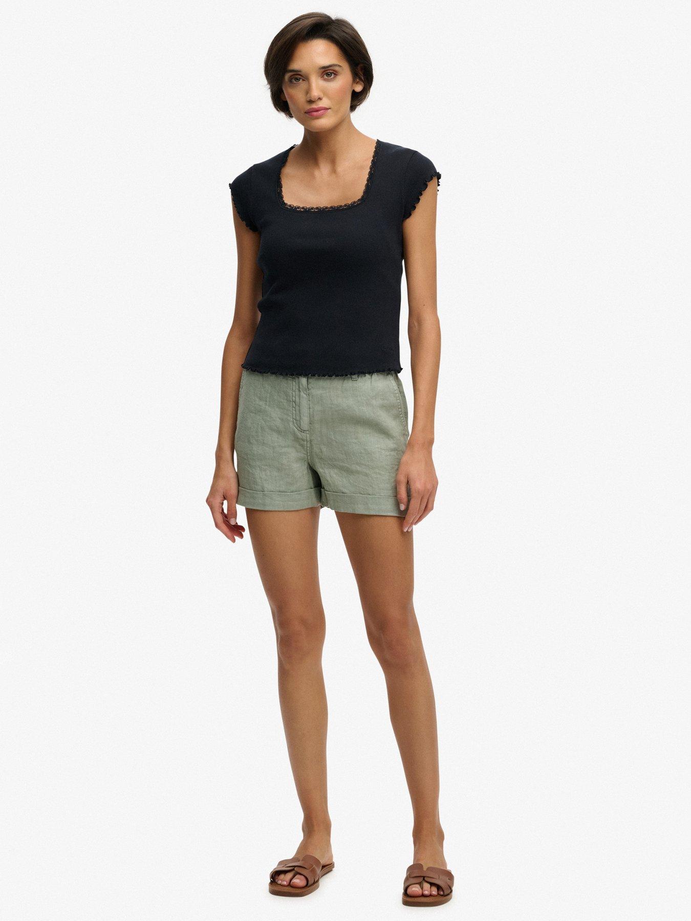 superdry-mid-rise-linen-short-greenback