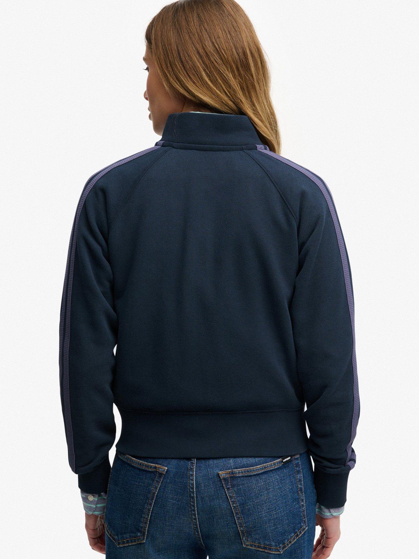 Image 2 of 6 of Superdry Essential Logo Zip Track Top