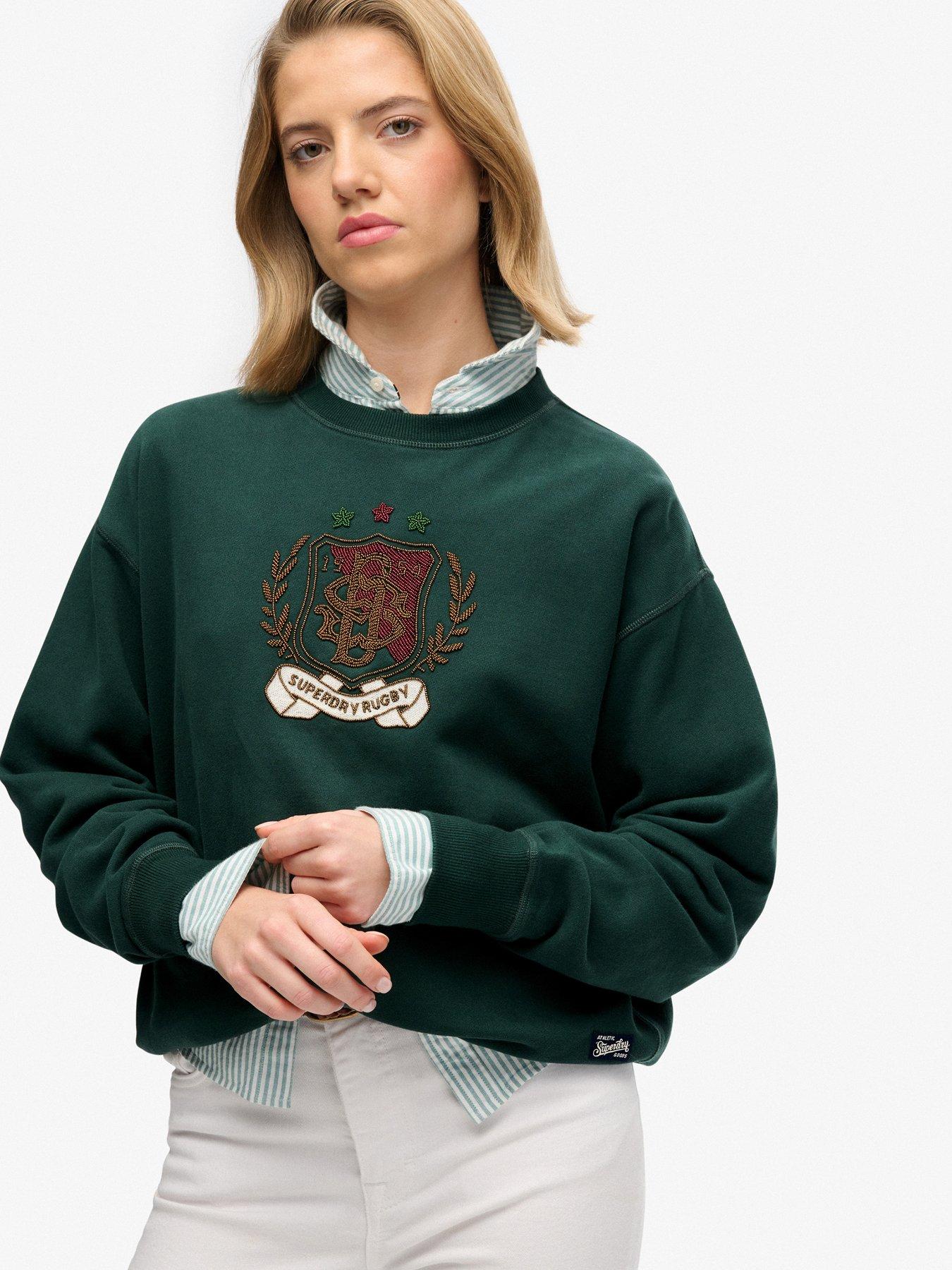 superdry-crest-loose-crew-sweatshirt-greendetail