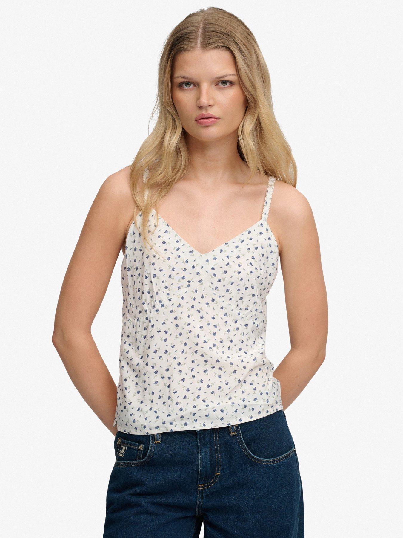 superdry-cotton-cami-top-whitefront