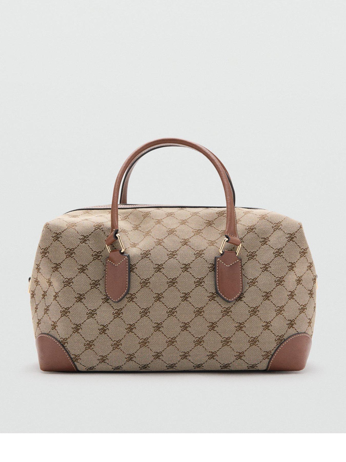 mango-logo-print-bowling-bag-brown