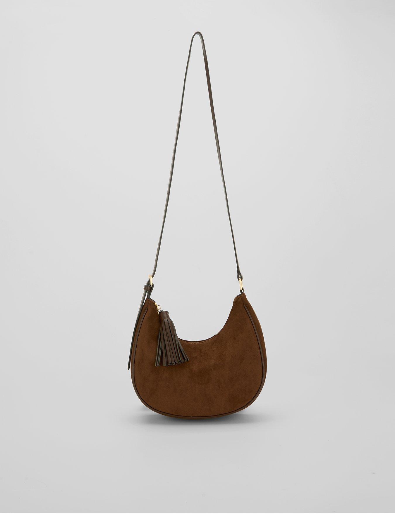 The Very Collection Tassle Trim Crossbody Bag