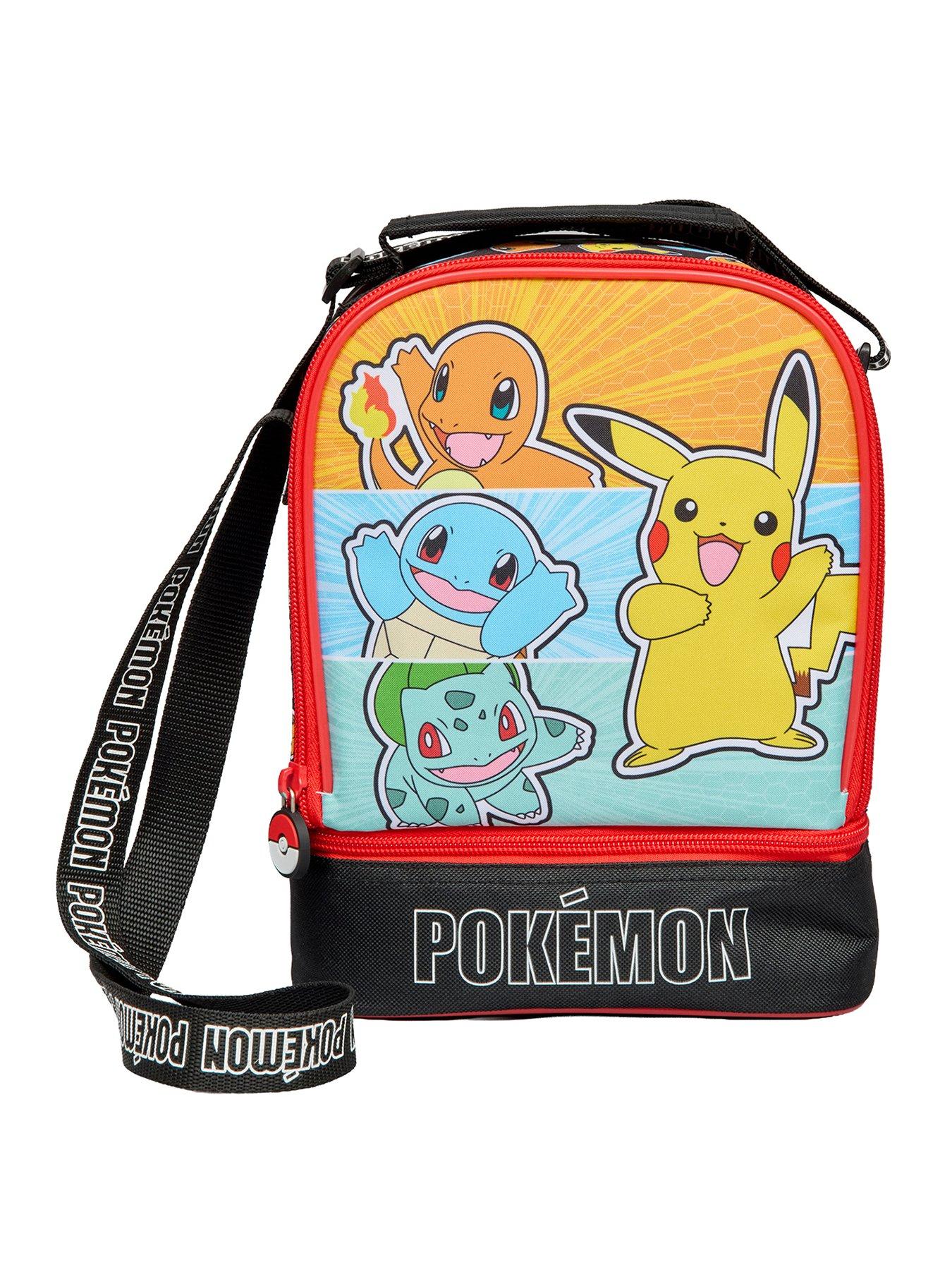 Pokemon POKEMON BOLD ZIP SHOULDER LUNCHBAG