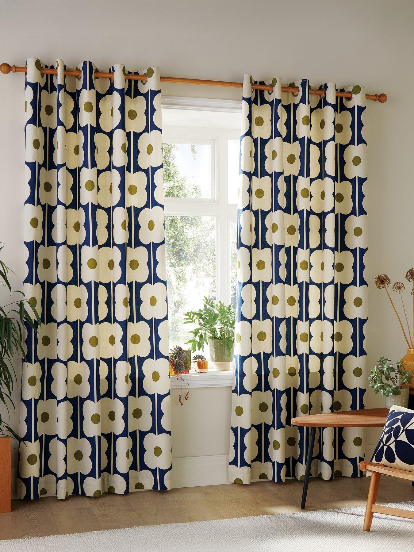 orla-kiely-abacus-flower-lined-eyelet-curtains-navy