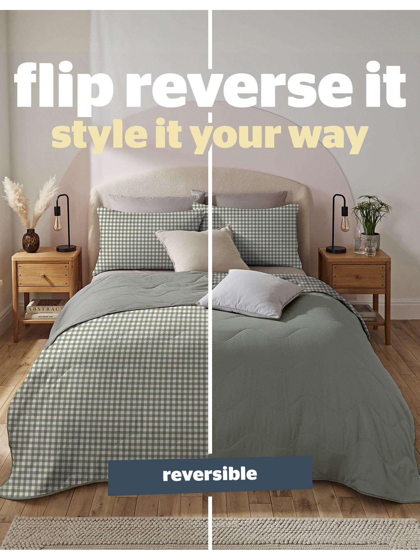 Image 6 of 7 of Silentnight Coverless Duvet 2.5 Tog - Sage Gingham