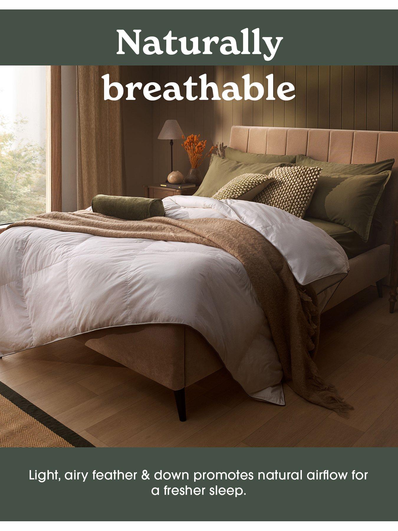 Image 5 of 7 of Sleepeezee Natural Comfort Feather and Down Duvet - 10.5 Tog