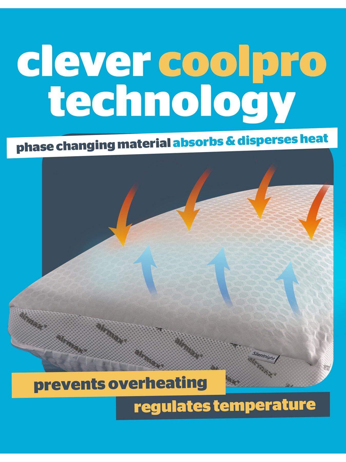 Image 3 of 7 of Silentnight Silentnight Airmax Cooling Summer Pro Pillow - 2 Pack