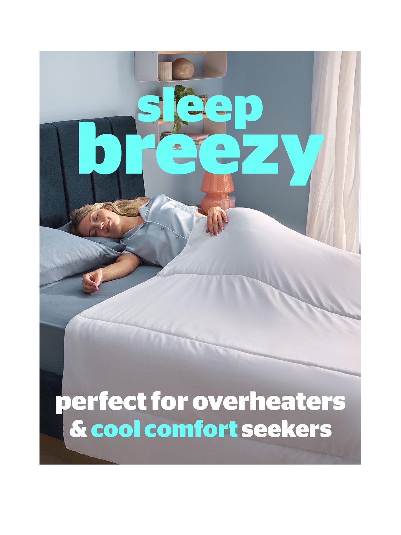 Image 2 of 7 of Silentnight Silentnight Summer Breeze 4.5 Tog And Airmax Pillow Pair Summer Bundle - Double