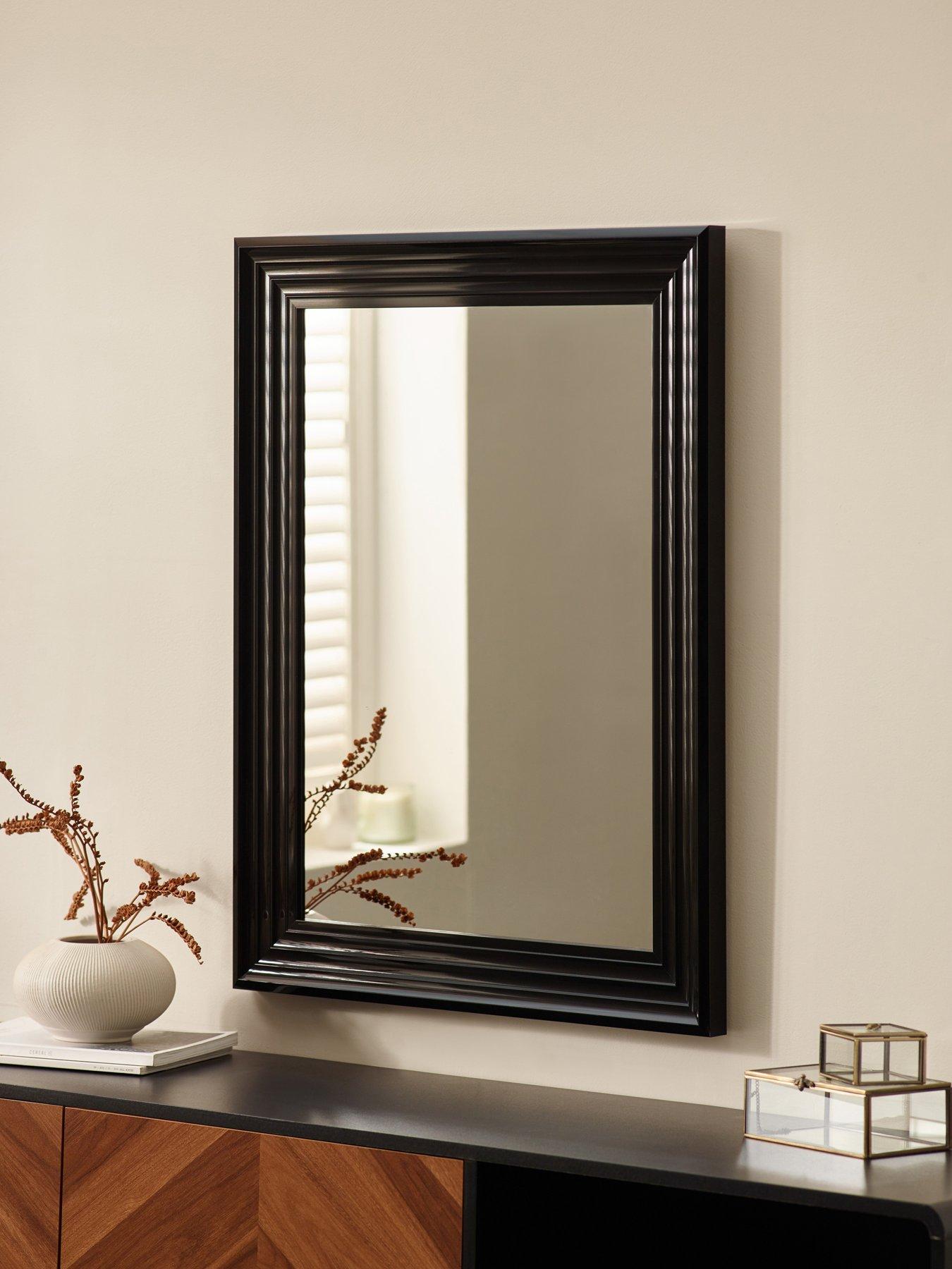 julian-bowen-tokyo-gloss-black-rectangular-wall-mirrorfront