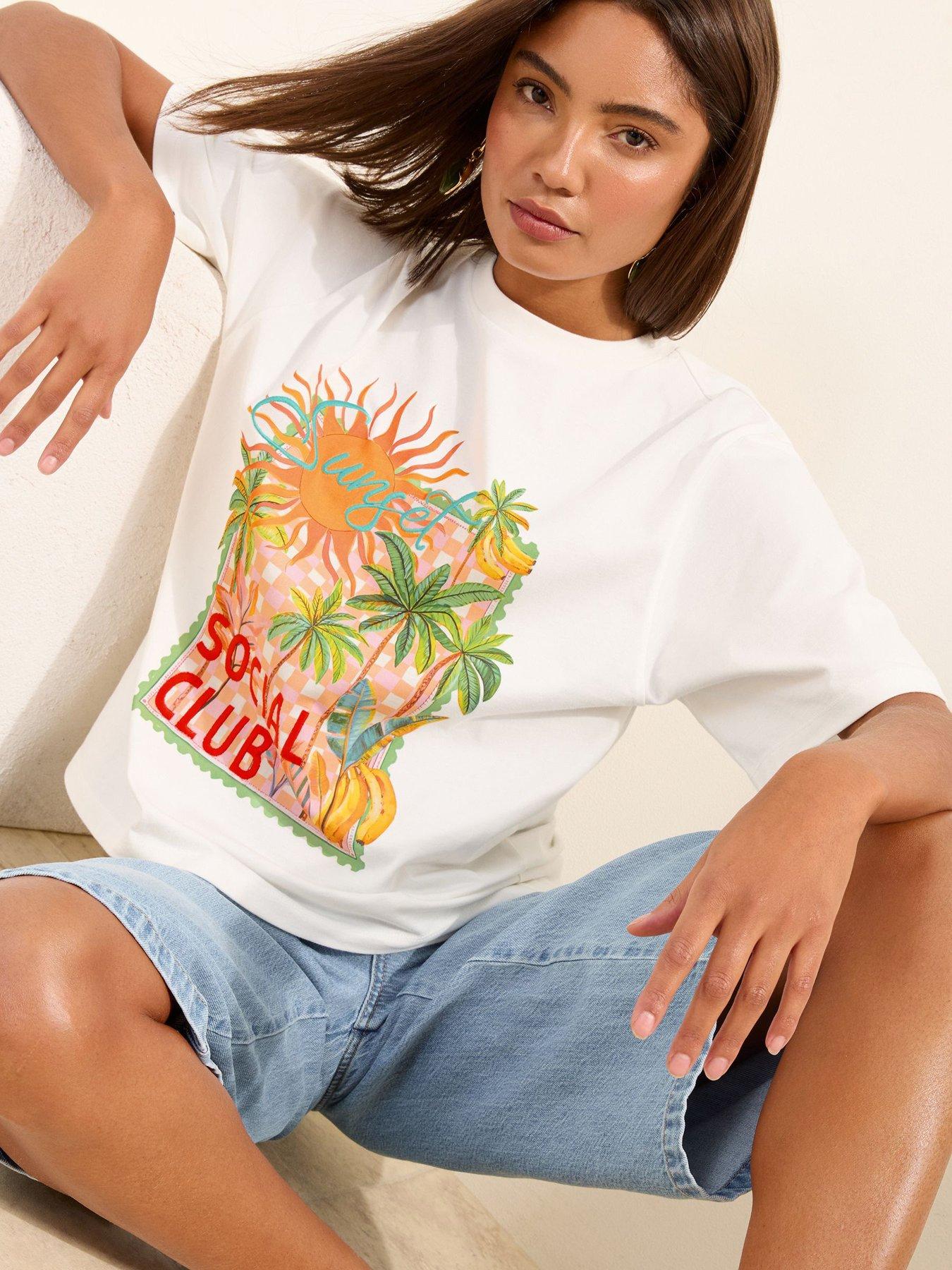 Image 3 of 4 of Friends Like These Social Club T-Shirt - White