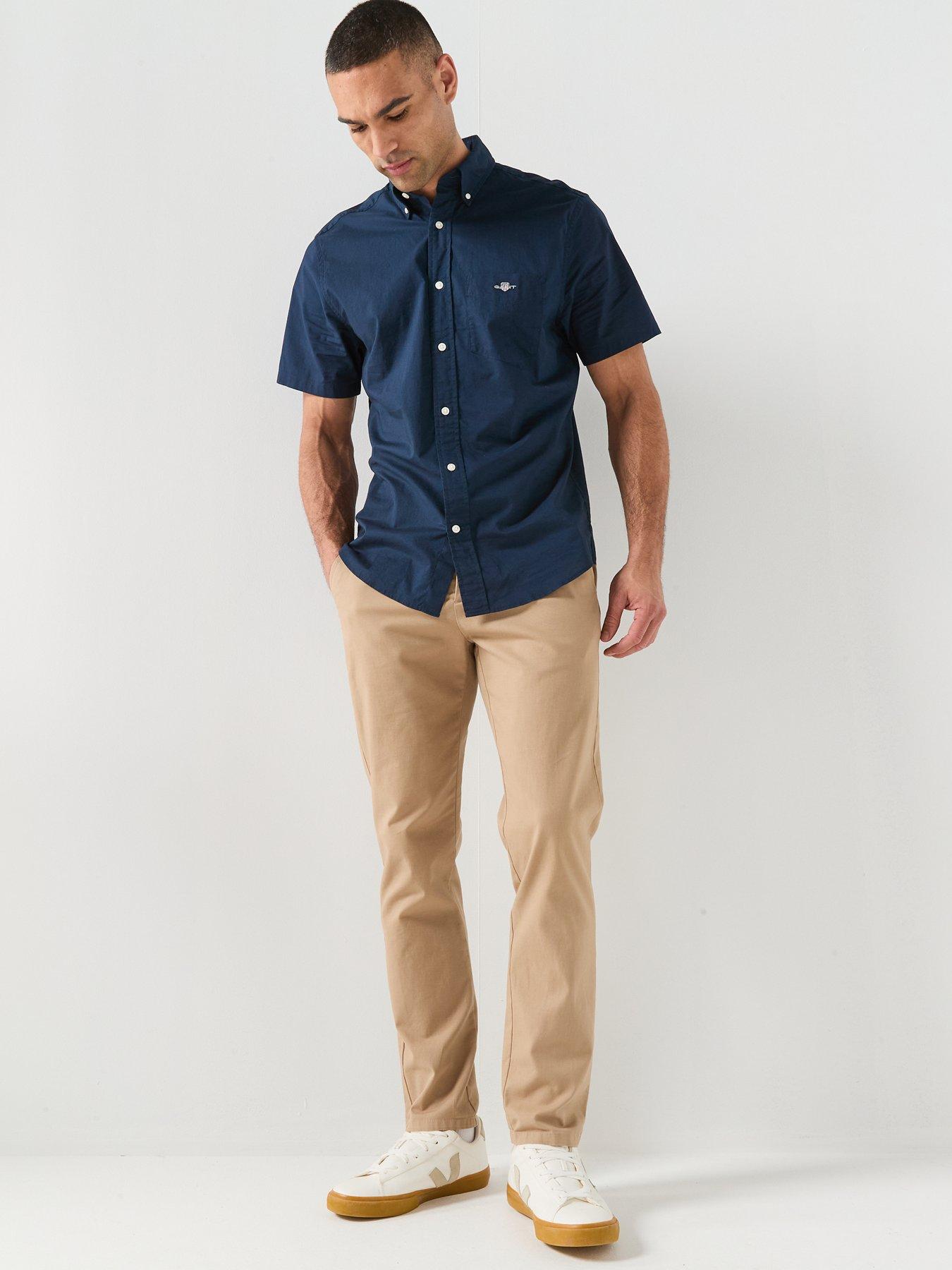 gant-gant-regular-fit-classic-poplin-short-sleeve-shirt-navyback