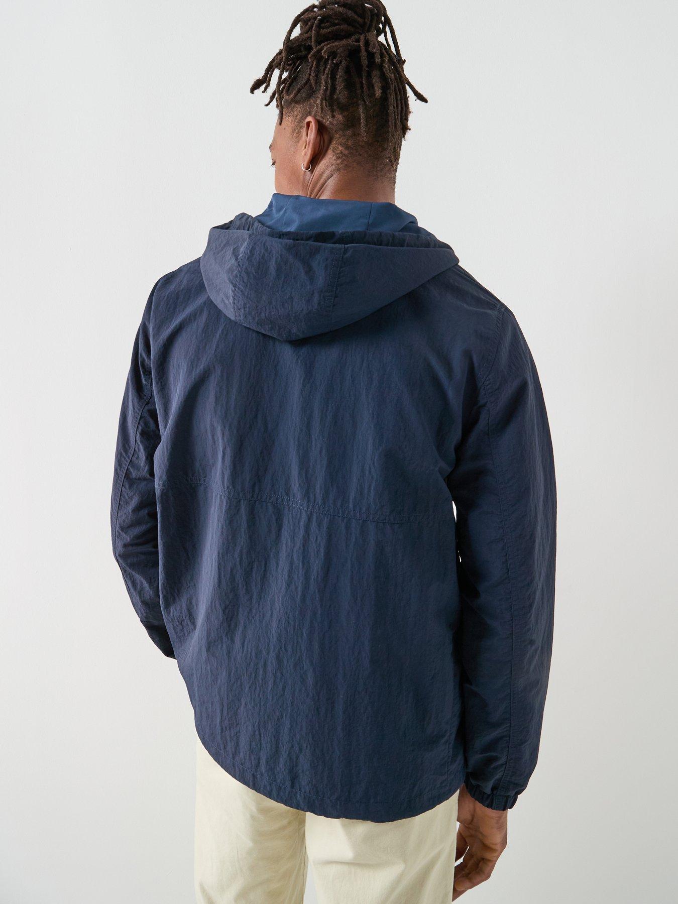 gant-gant-lightweight-windbreaker-jacket-navystillFront