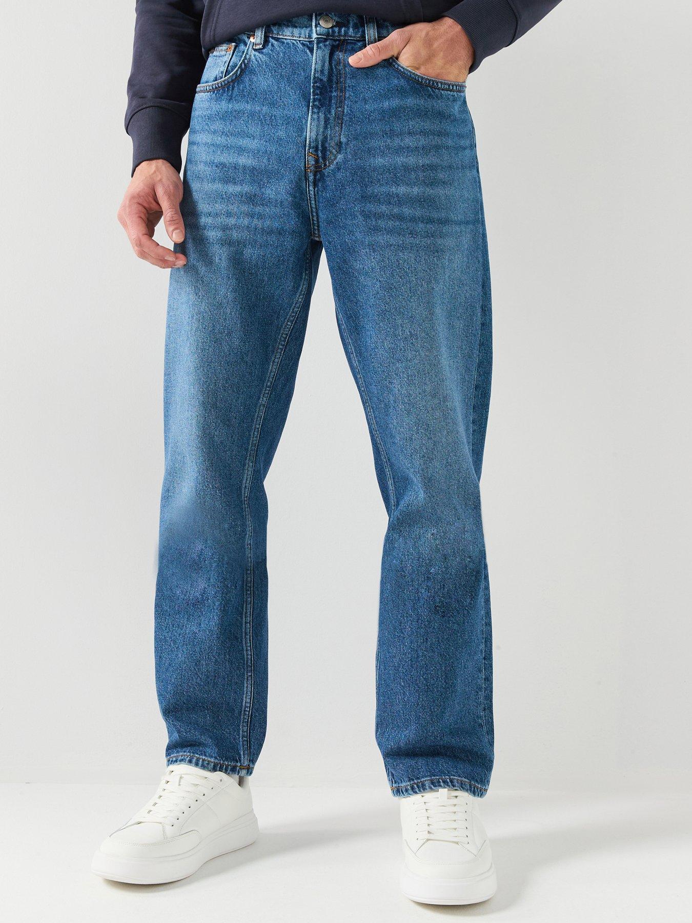 GANT Gant Straight Fit Jeans - Mid Wash