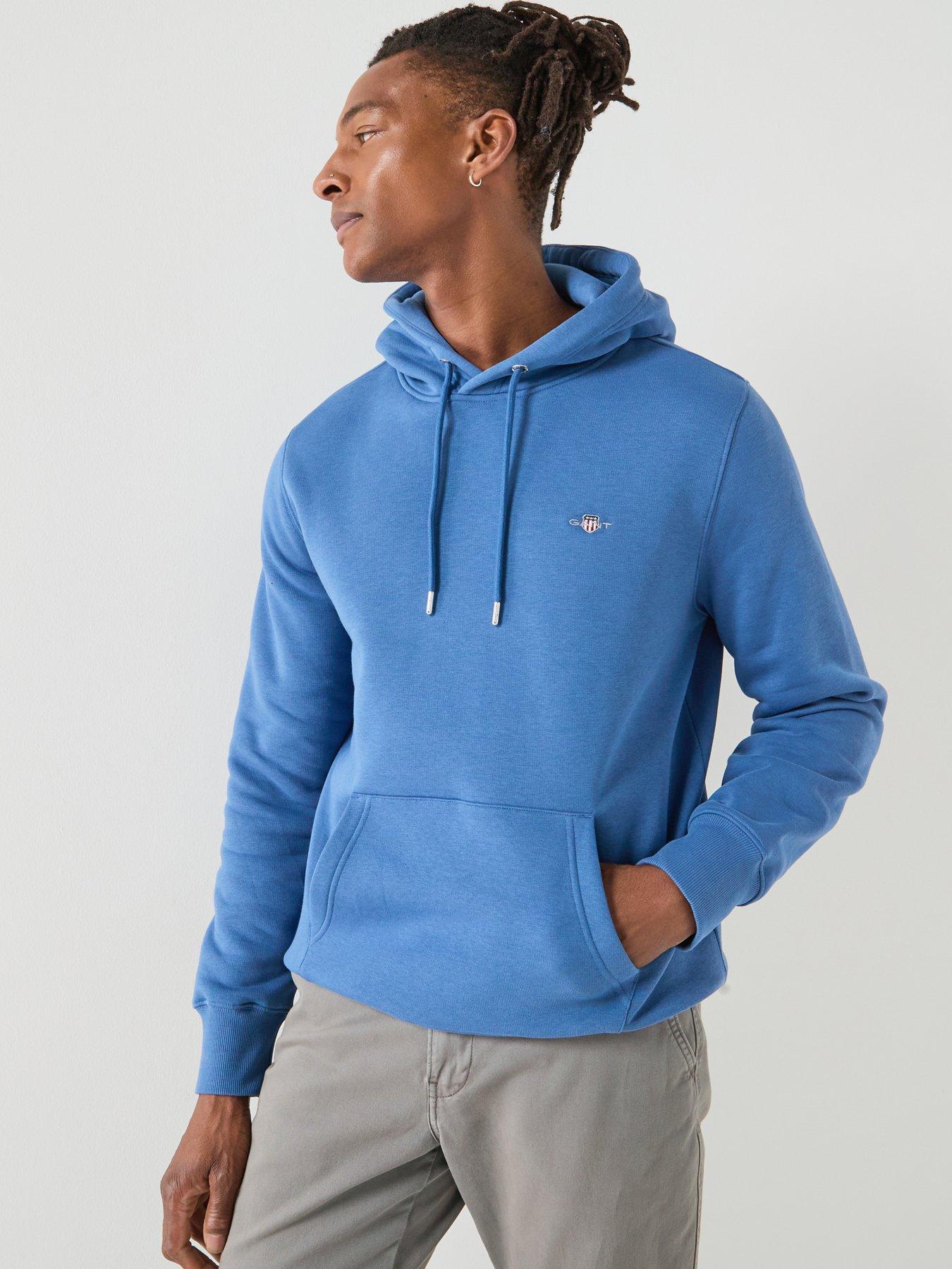 gant-gant-regular-fit-shield-hoodie-bluefront