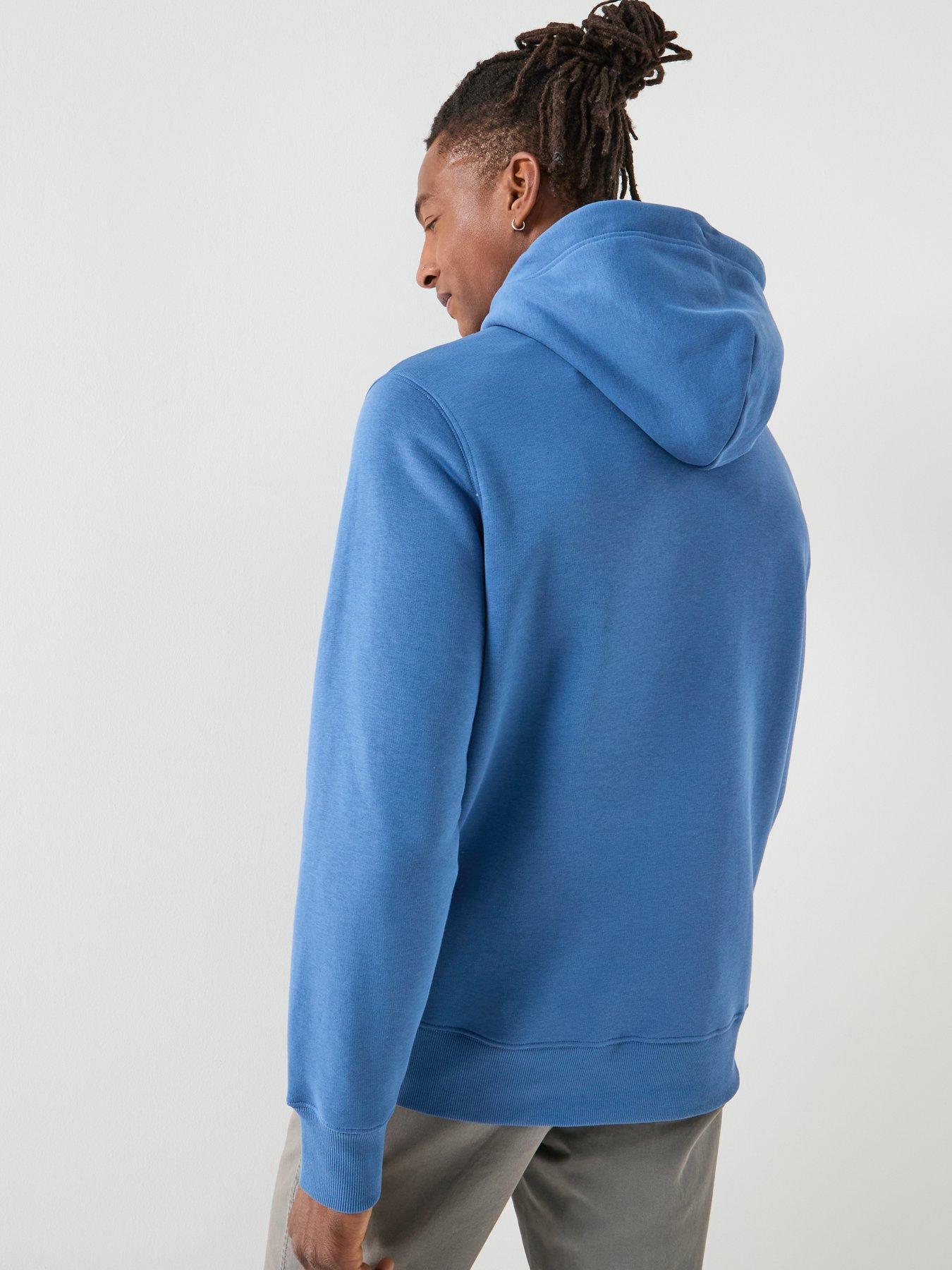 gant-gant-regular-fit-shield-hoodie-bluestillFront