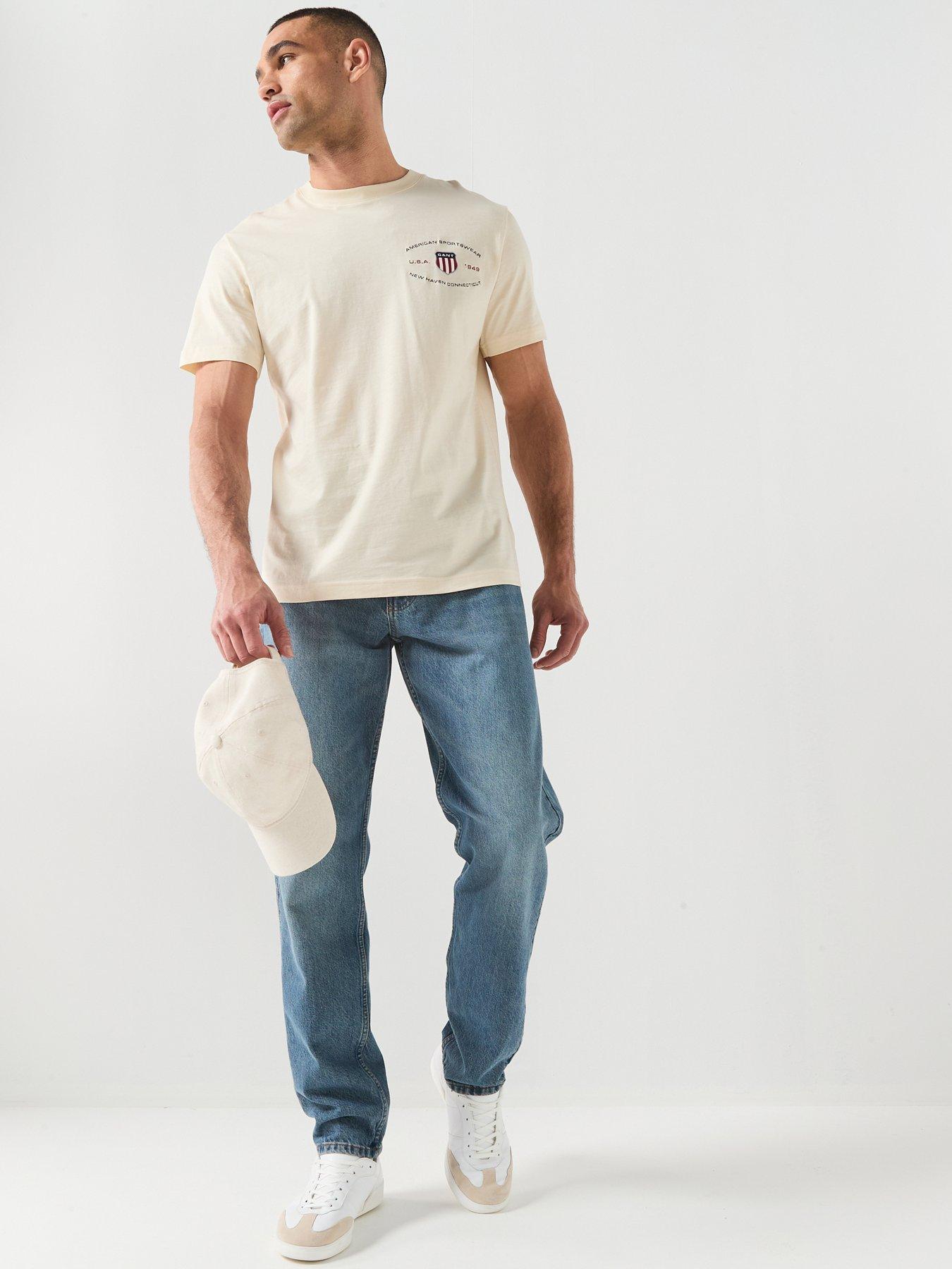 gant-large-flag-left-chest-graphic-t-shirt-off-whiteback