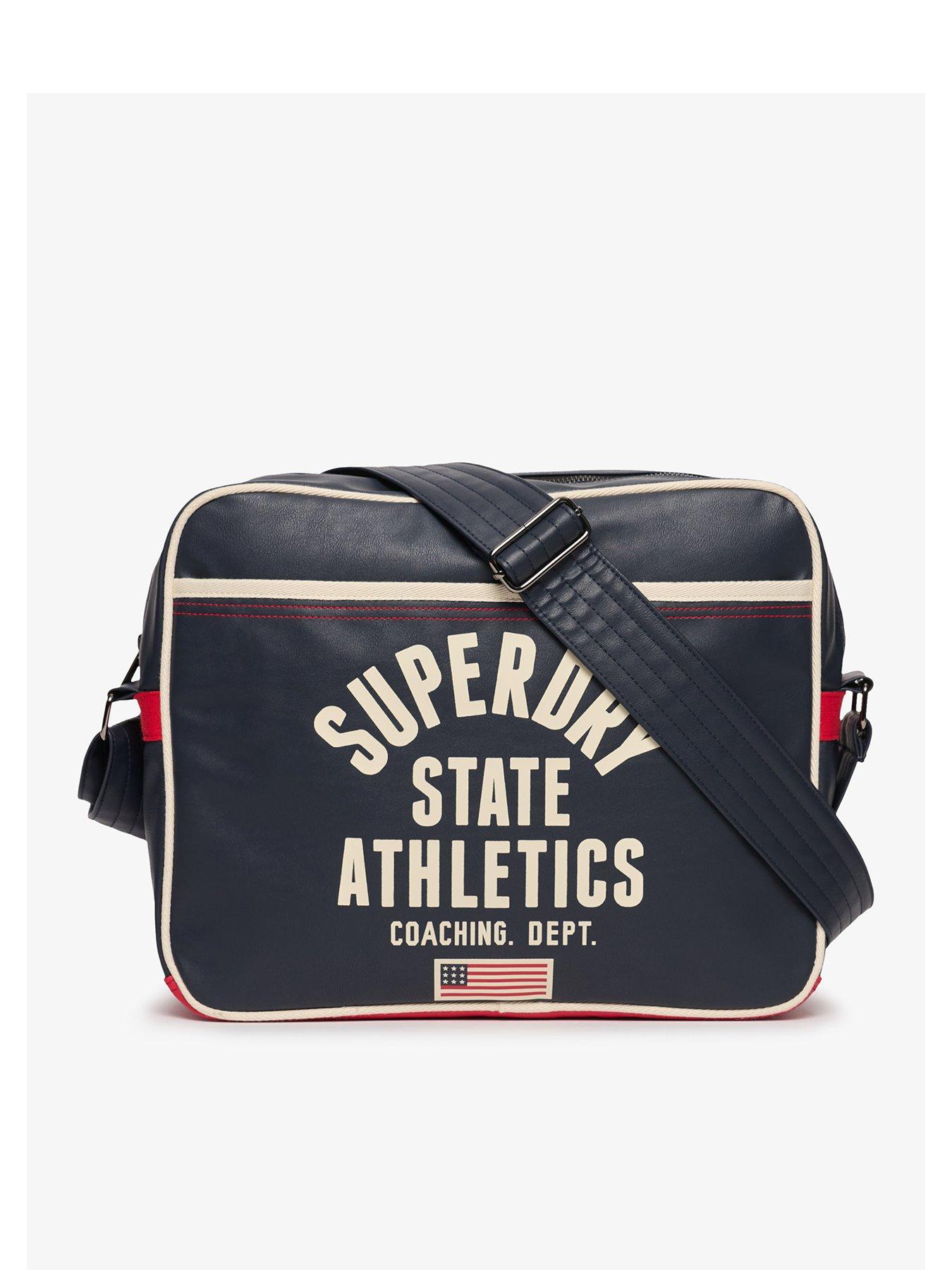 Superdry Retro Alumni Messenger Bag - Blue