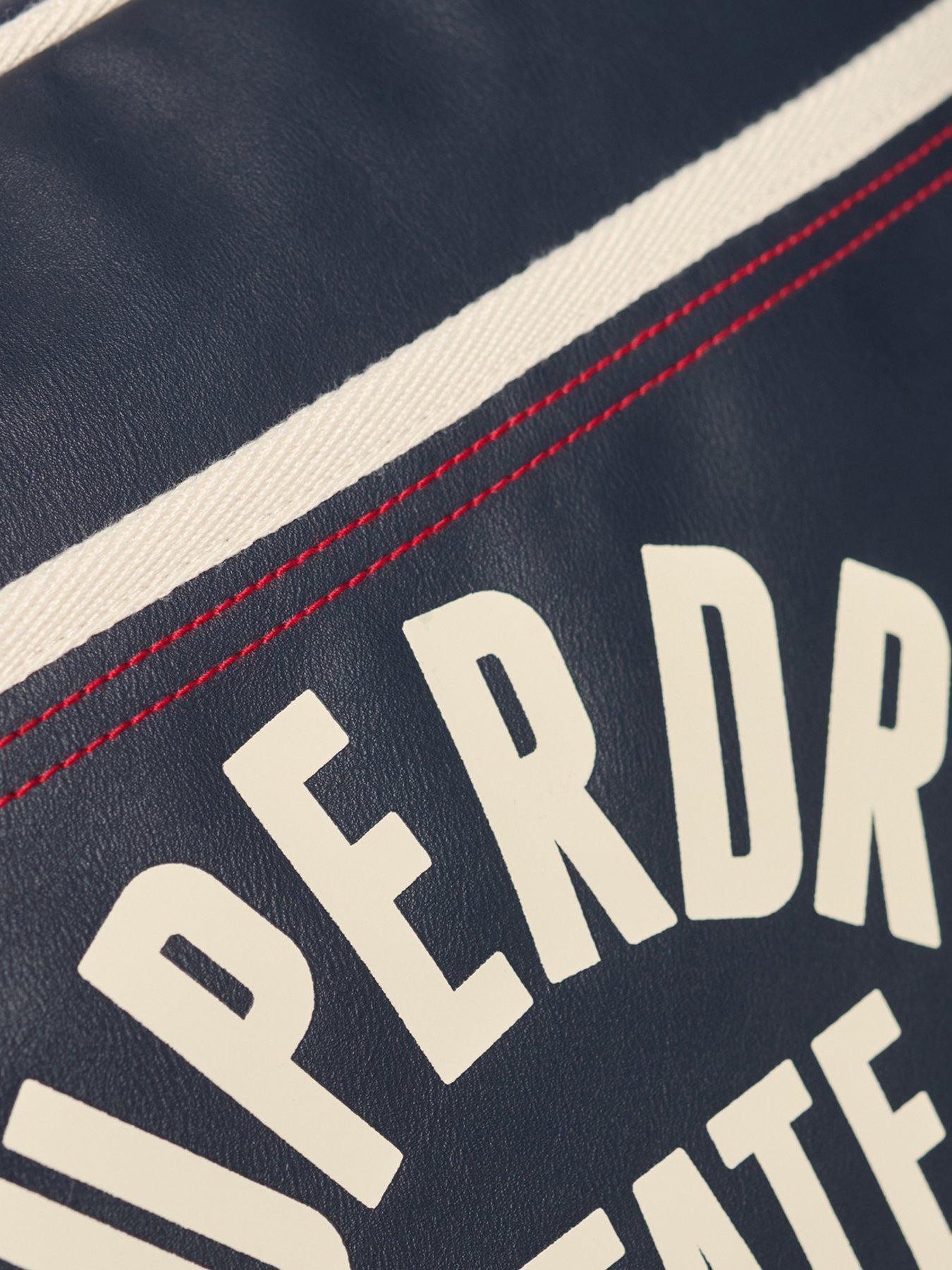 Image 4 of 6 of Superdry Retro Alumni Messenger Bag - Blue