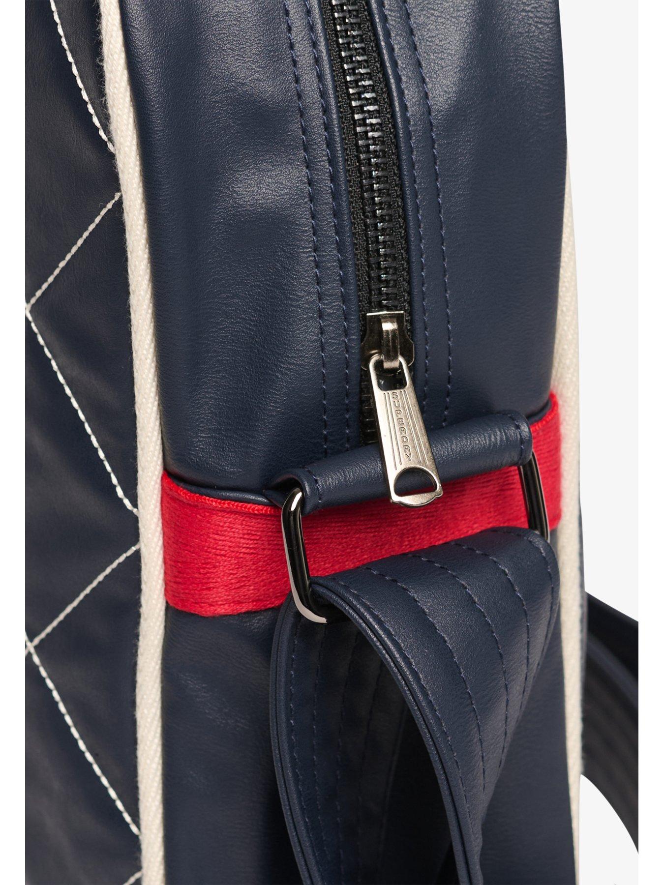 Image 5 of 6 of Superdry Retro Alumni Messenger Bag - Blue